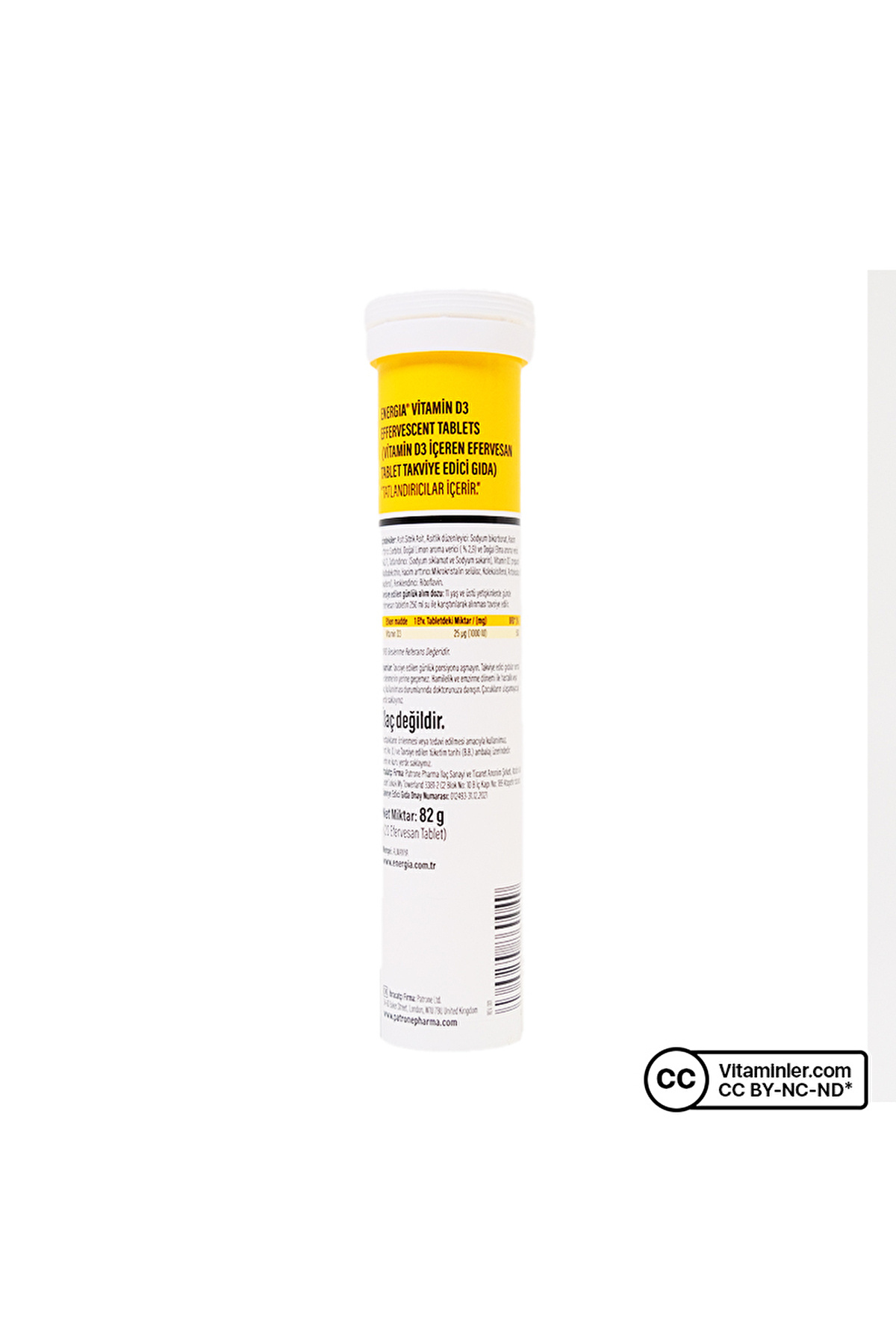 ® Vitamin D3 (1000 Iu) Effervescent Tablet Food Supplement