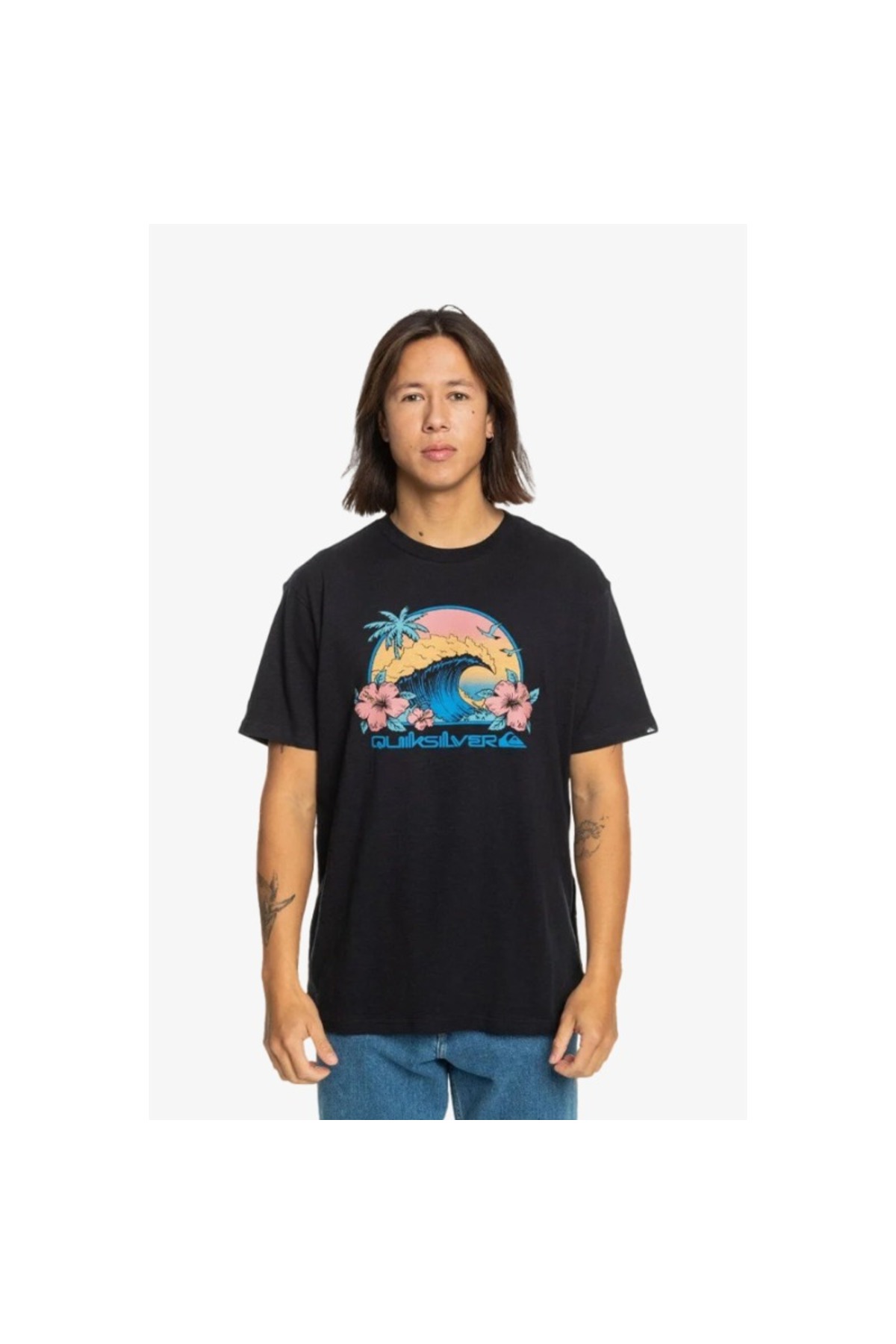 کوییک سیلور تی شرت مردانه طرح Riding Today SS