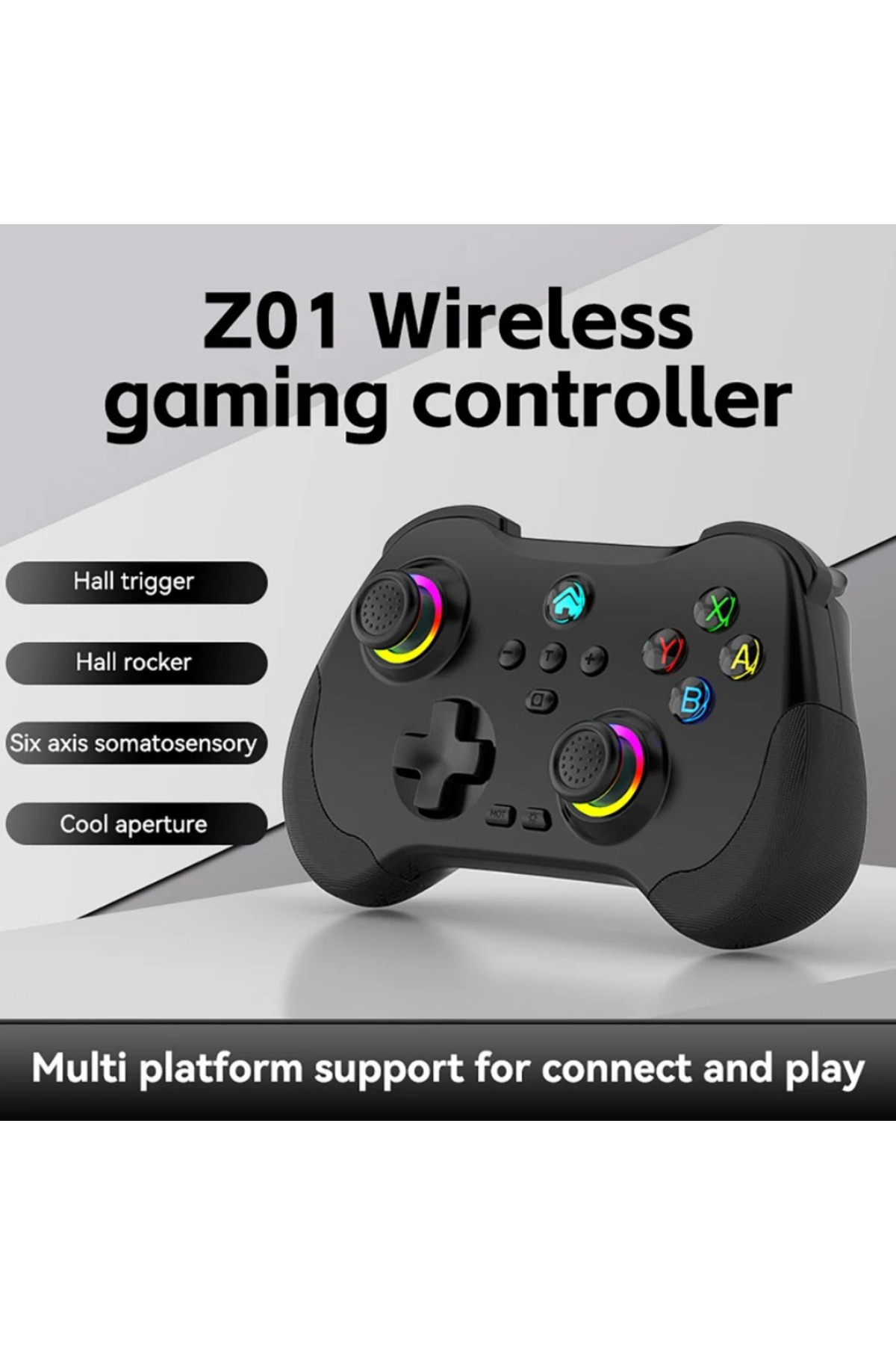RgbWireless Controller 9.Nesil Gamepad Kablosuz  For Nintendo Switch  PS3-PS4-Android-İOS-PC/Laptop 3