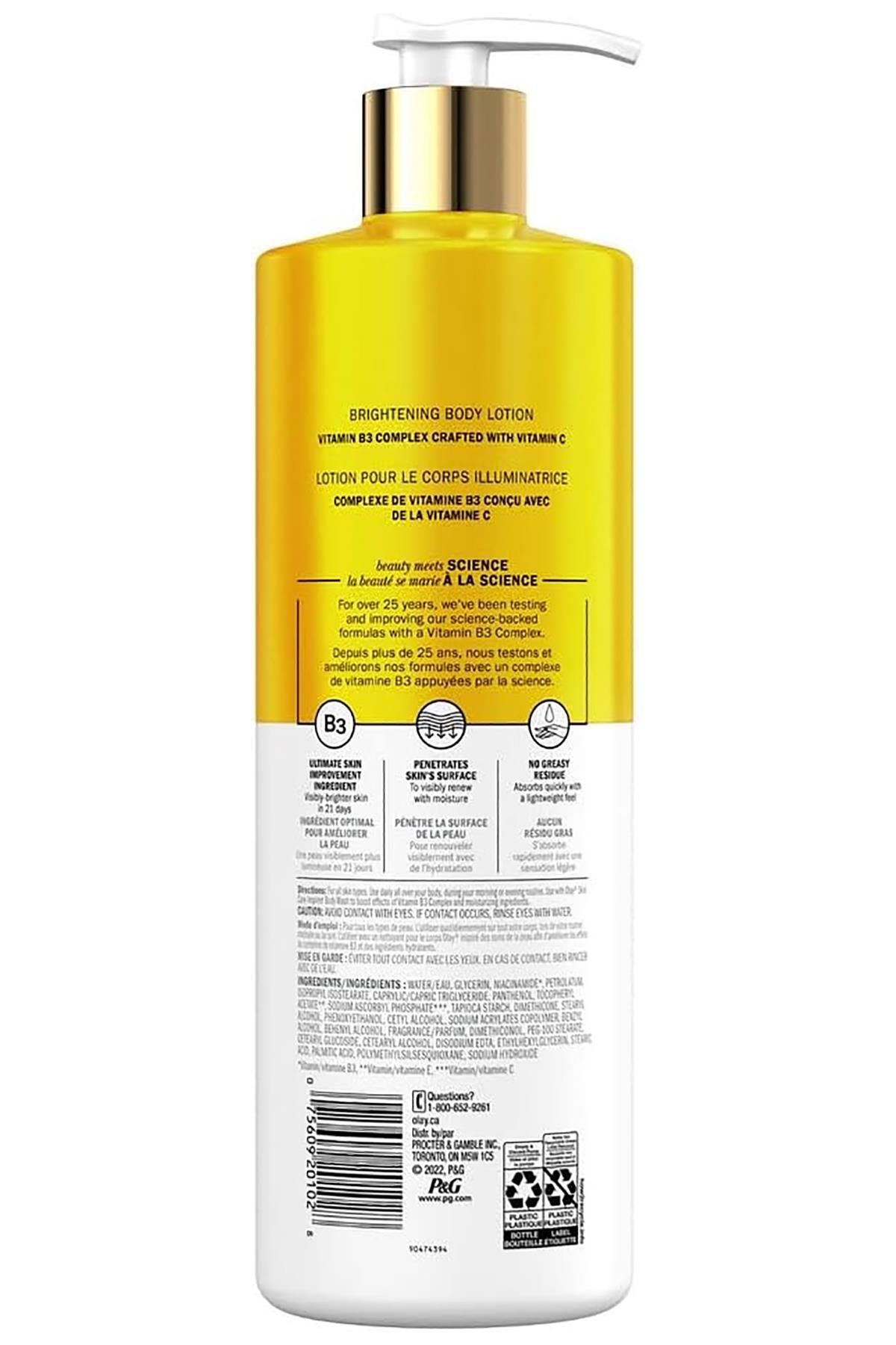 OLAY-Body Lotion with Vitamin C and Vitamin B3 502ml 2