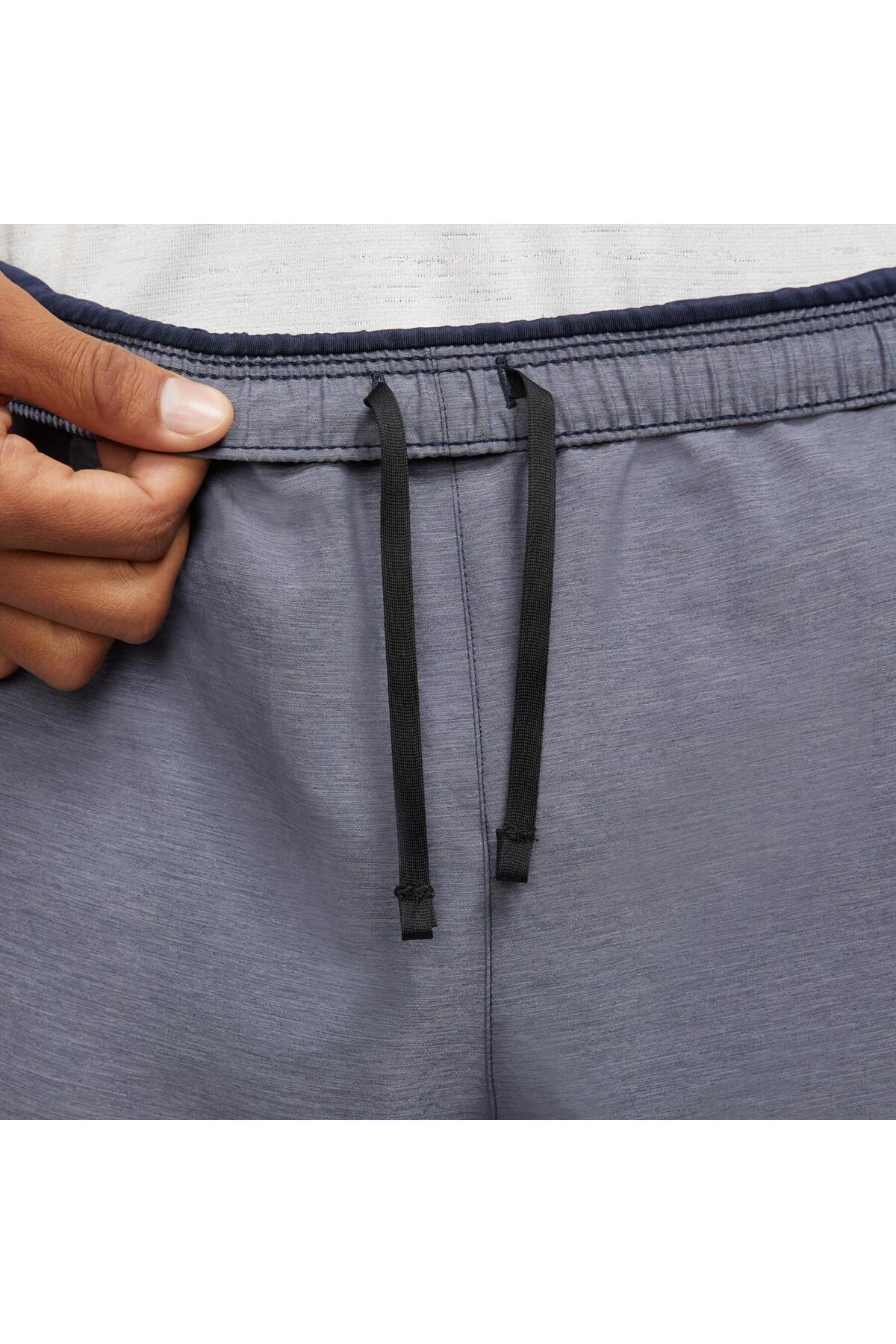 شورت و شلوارک مردانه آبی سرمه ای نایکی | CZ9064 451 اورجینال - تصویر 5