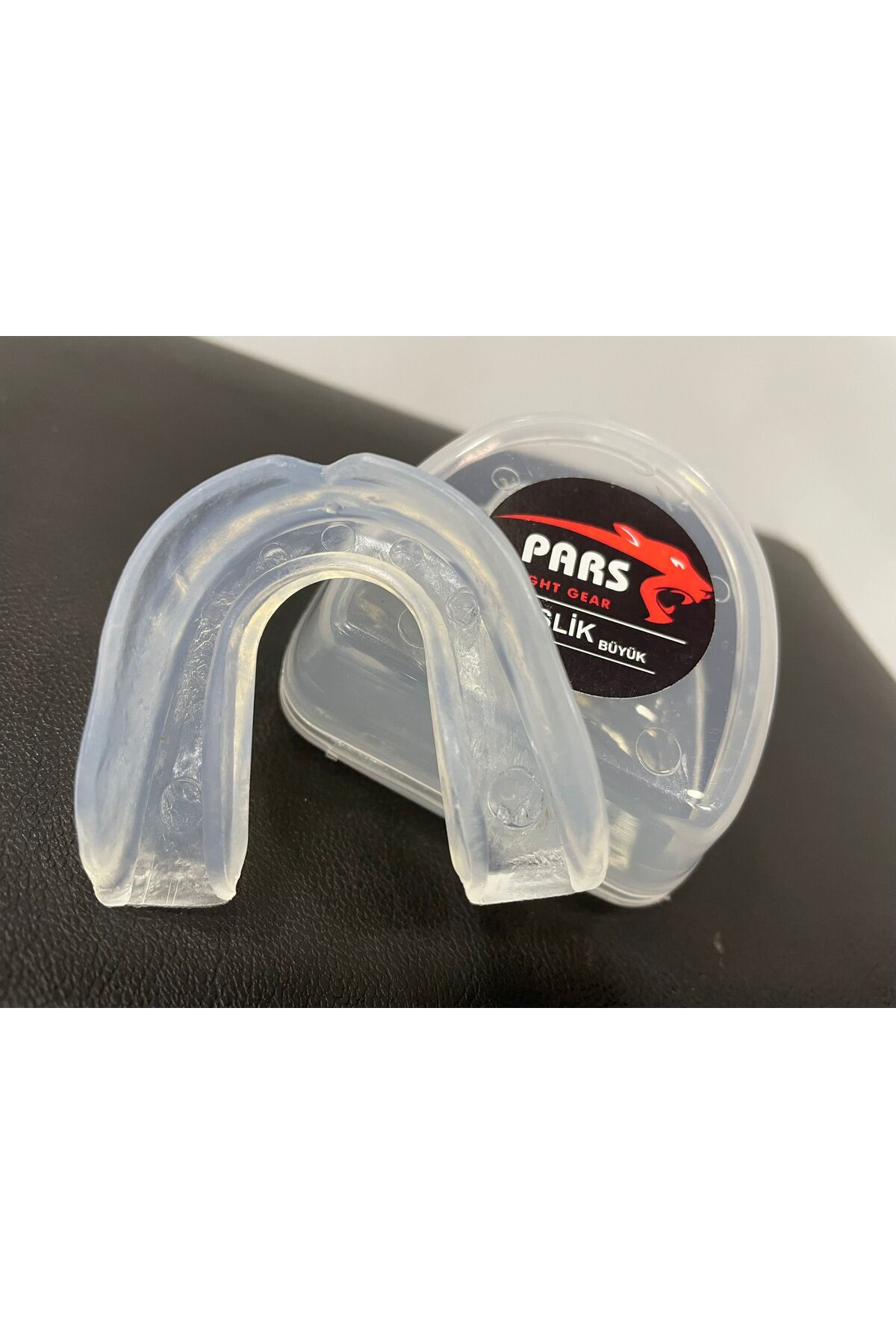 Pars Şeffaf Boks Dişliği Silikon Boks Dişlik Korumalık Kickboks Dişliği