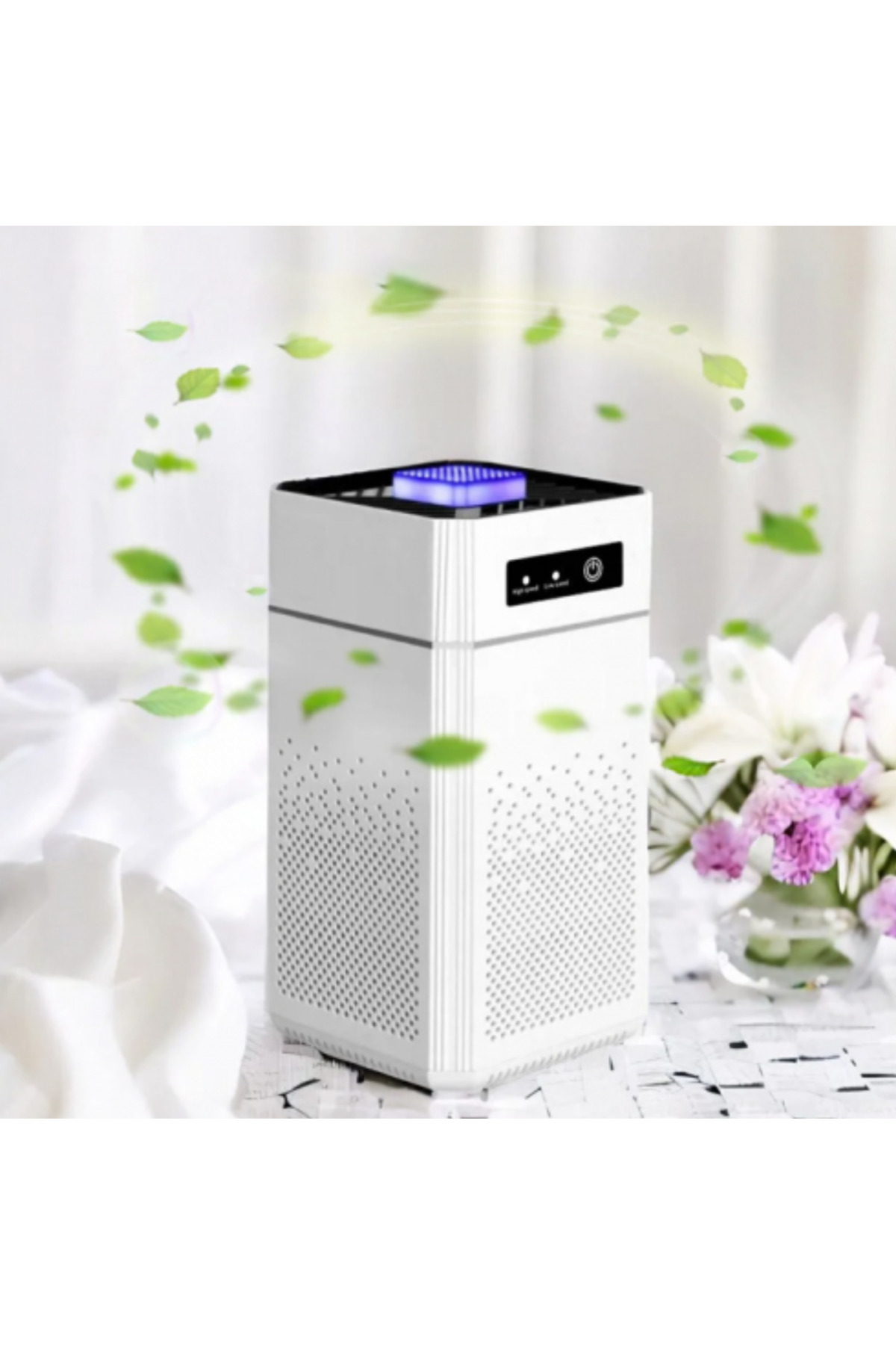 Bowie Hepa filtreli hava temizleyici kötü koku giderici mutfak sigara kokuları için koku giderici