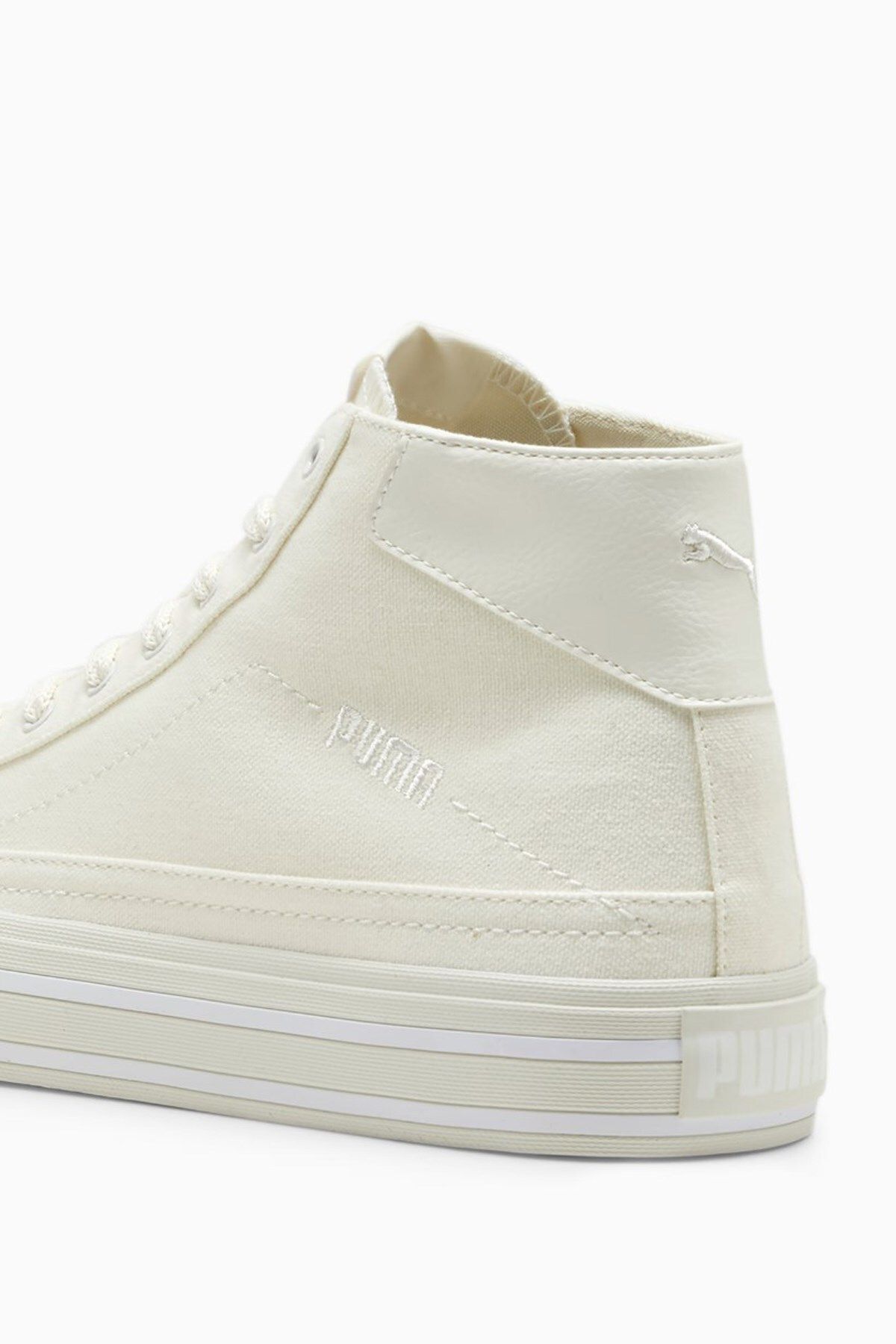 کفش دو و تمرین سفید مردانه زنانه Court کلاسیک VULC Mid Sport Puma