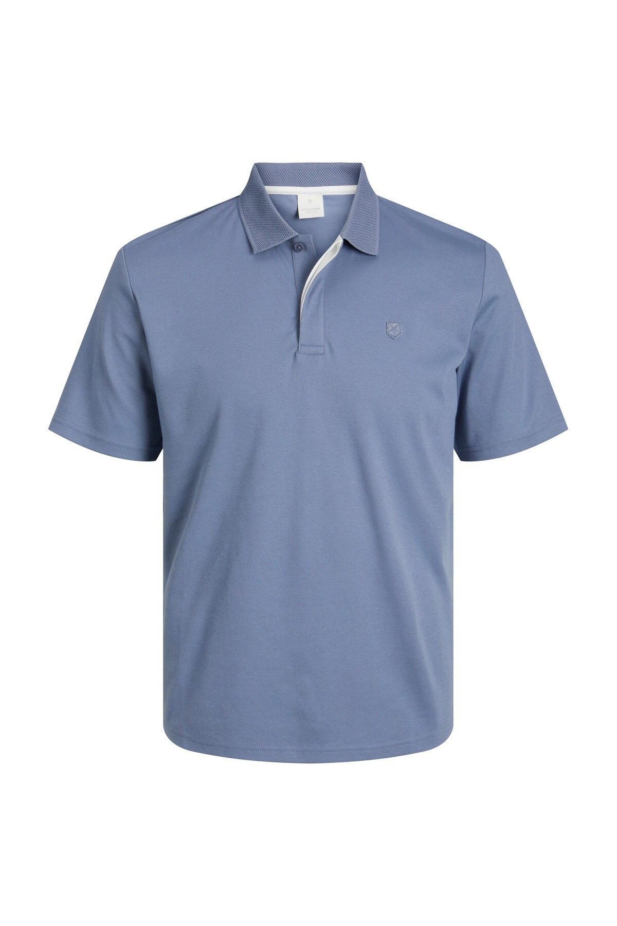 تی شرت یقه پولو آبی مردانه POLO YAKA T اورجینال Jack Jones Jack & Jones