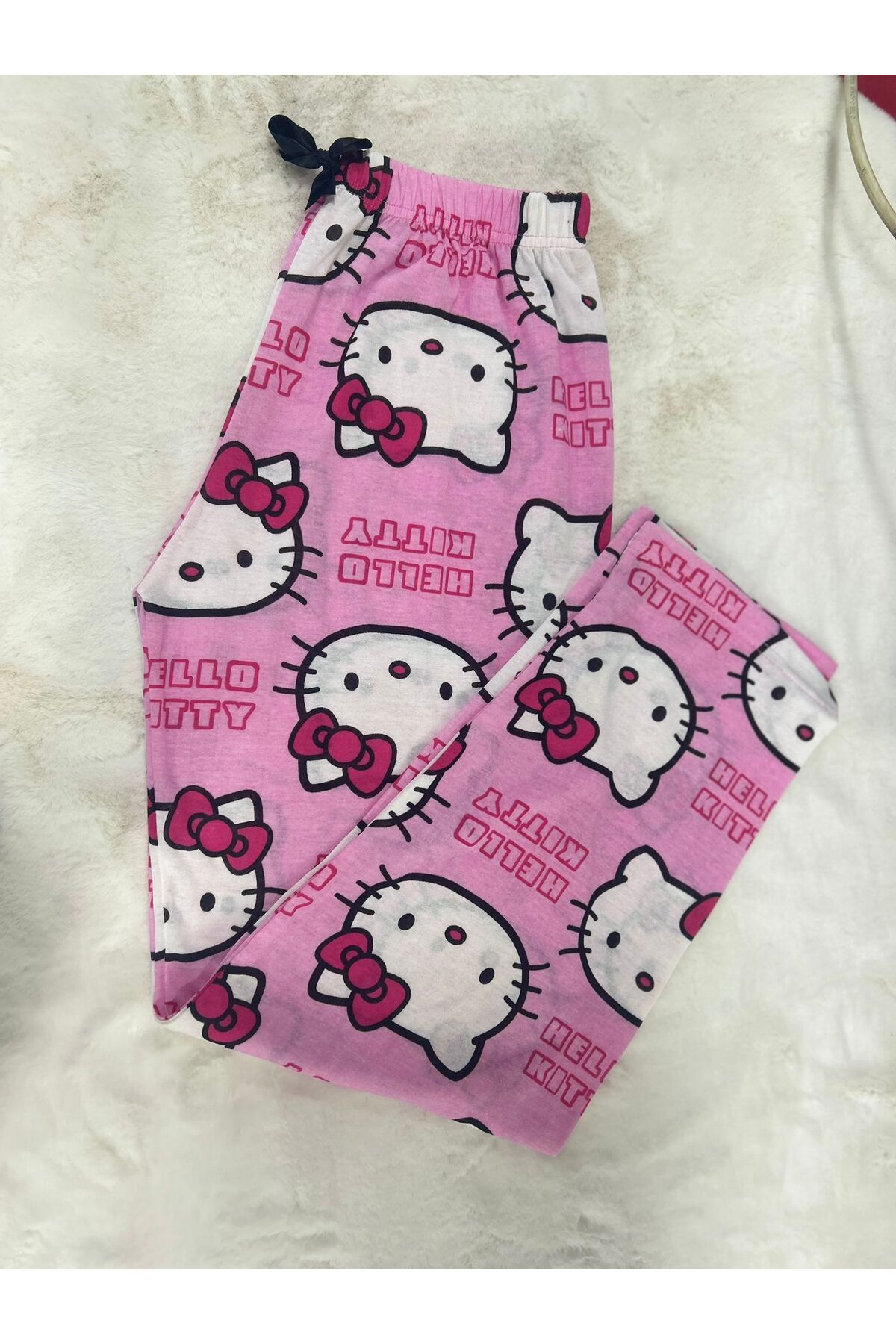 Sude ДОМАШНЯЯ ОДЕЖДА ЖЕНСКИЕ ПИЖАМНЫЕ НИЖНИ HELLO KITTY PJM1