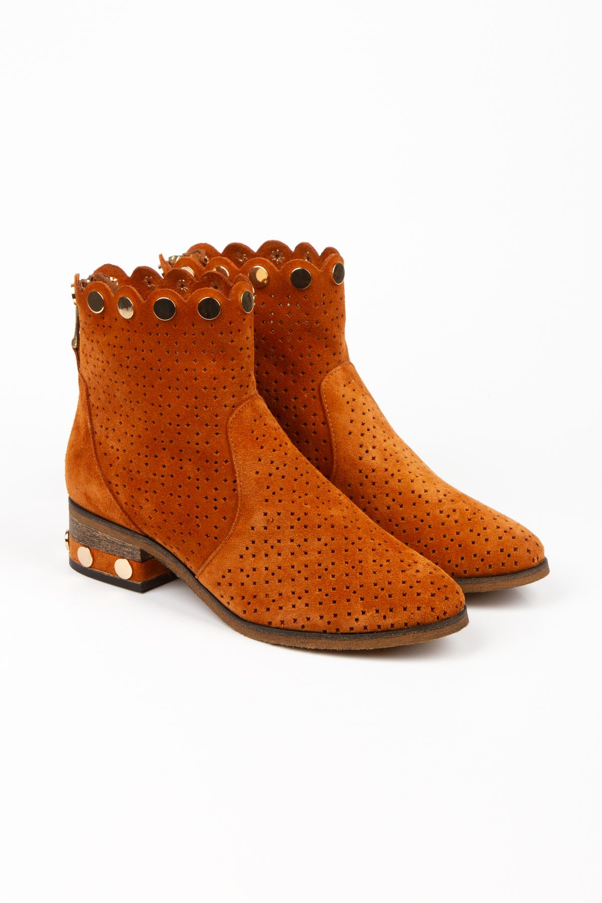 PASSAGE SHOES-8018 ΓΥΝΑΙΚΕΙΑ ΚΑΛΟΚΑΙΡΙΝΑ ΜΠΟΤΑΚΙΑ ΚΑΛΟΚΑΙΡΙΝΑ ΚΑΘΗΣΤΕΡΙΚΟ ΓΝΗΣΙΟ ΔΕΡΜΑ 4