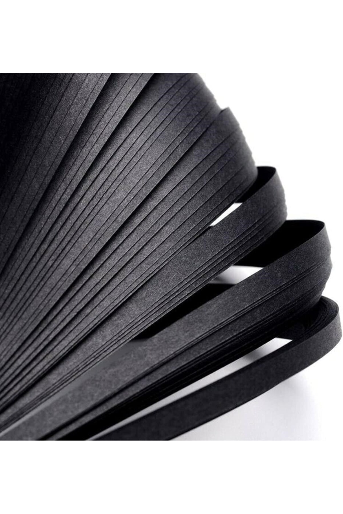 Hayal Sepeti Hayal 3mm SİYAH Renkli Quilling Kağıdı - 50'li sedefli