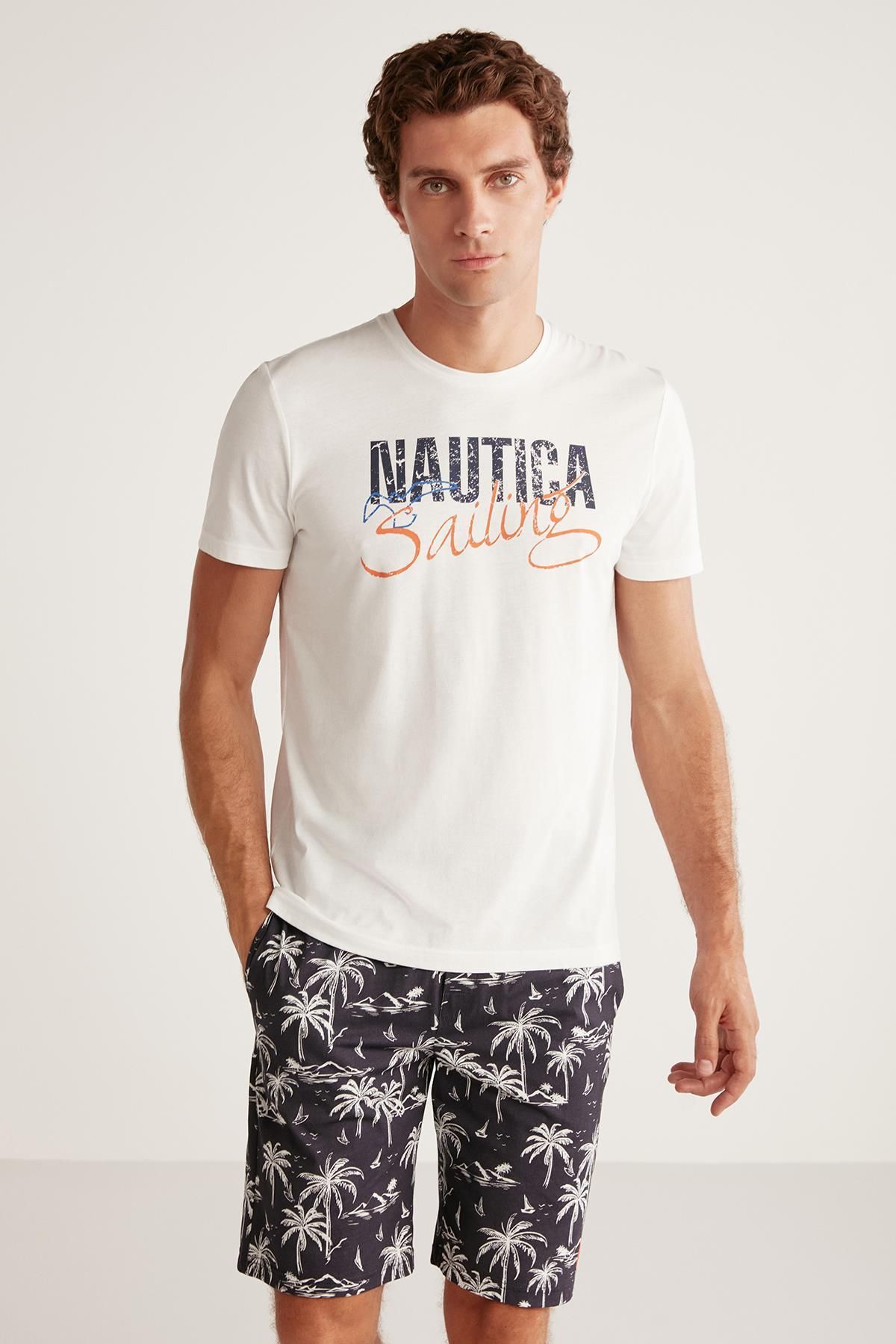 Nautica-T-Shirt- und Shorts-Pyjama-Set 2
