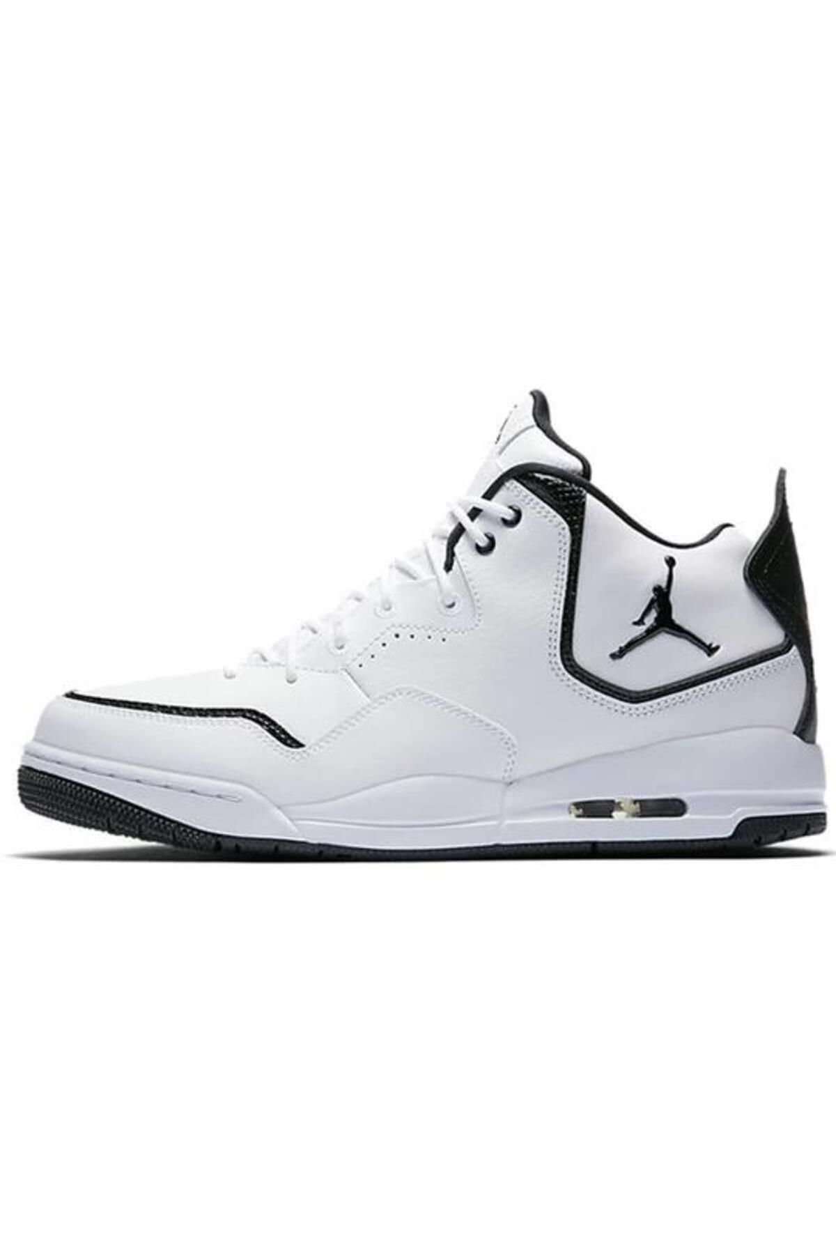 Nike-Pantofi din piele Air Jordan Courtside 23 „Alb Negru” Pantofi de baschet din piele pentru bărbați Limited E 1