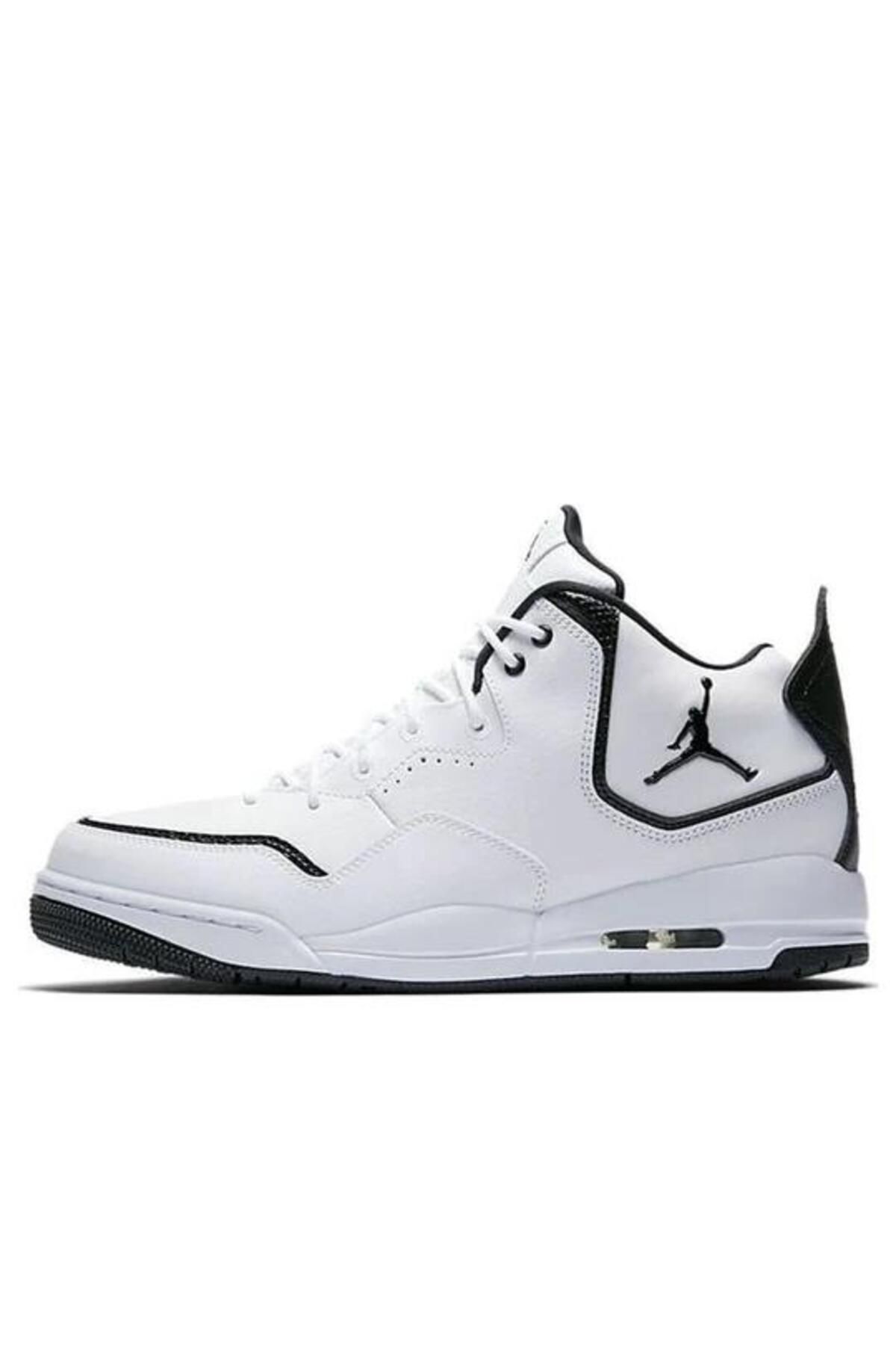 Nike-Pantofi din piele Air Jordan Courtside 23 „Alb Negru” Pantofi de baschet din piele pentru bărbați Limited E 6
