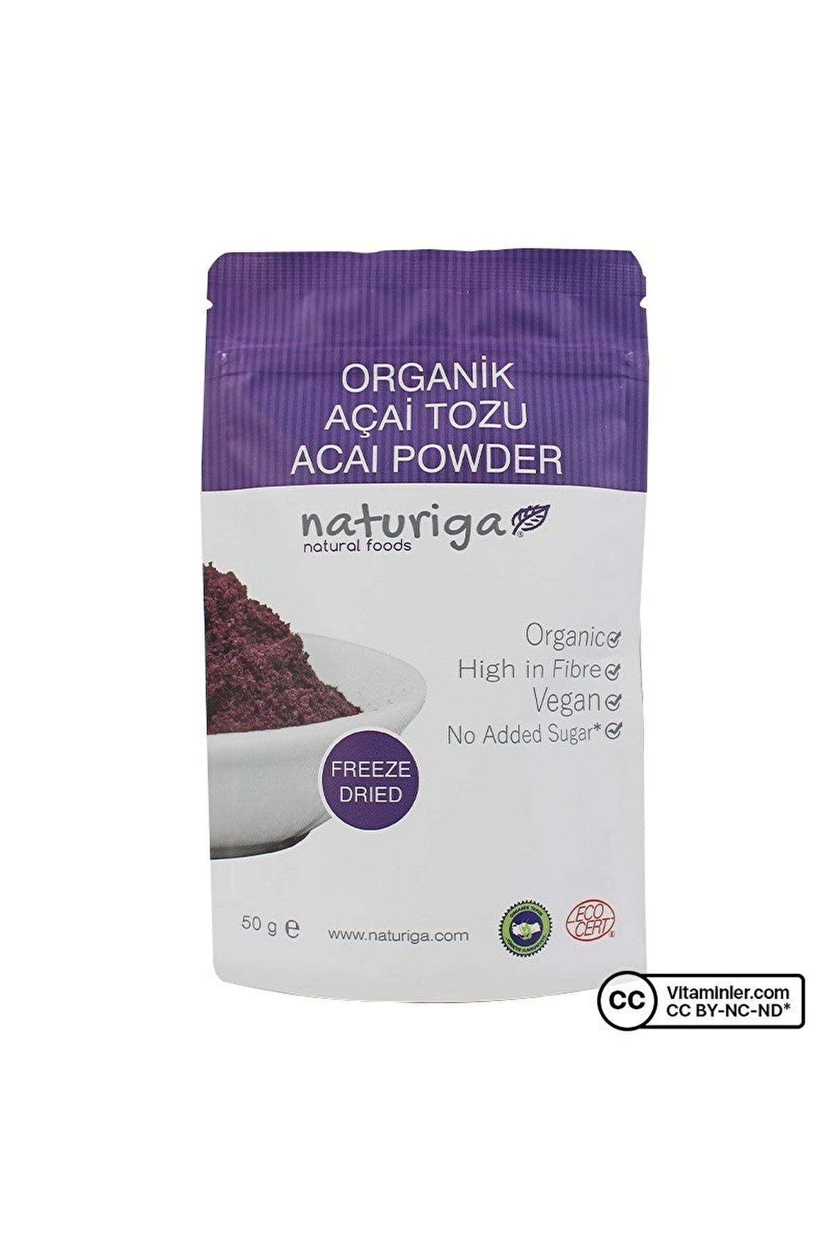 Organic Acai Powder 50 gr Organic Acai Powder 50 gr