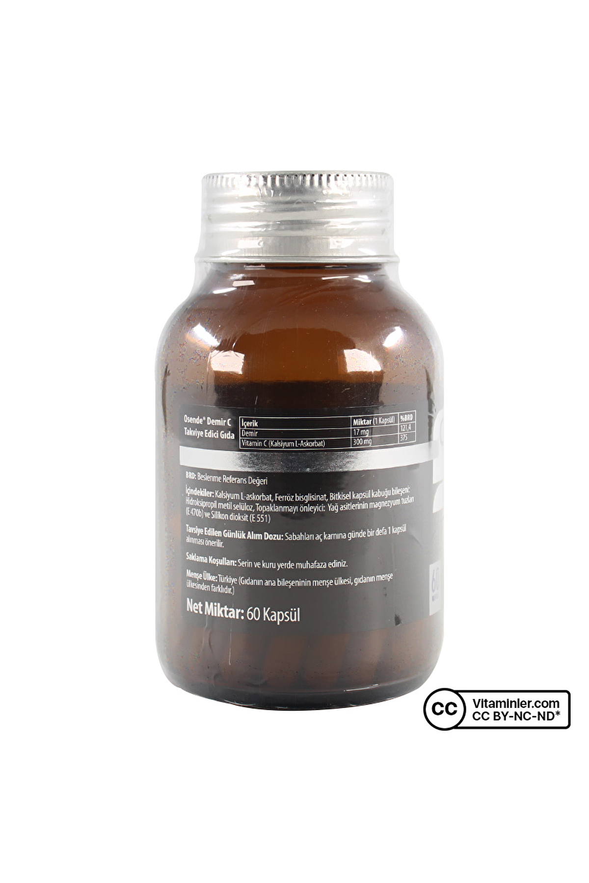Iron +C 60 Capsules