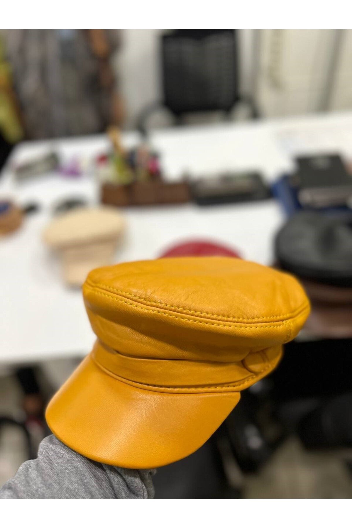 کلاه چرم اصل