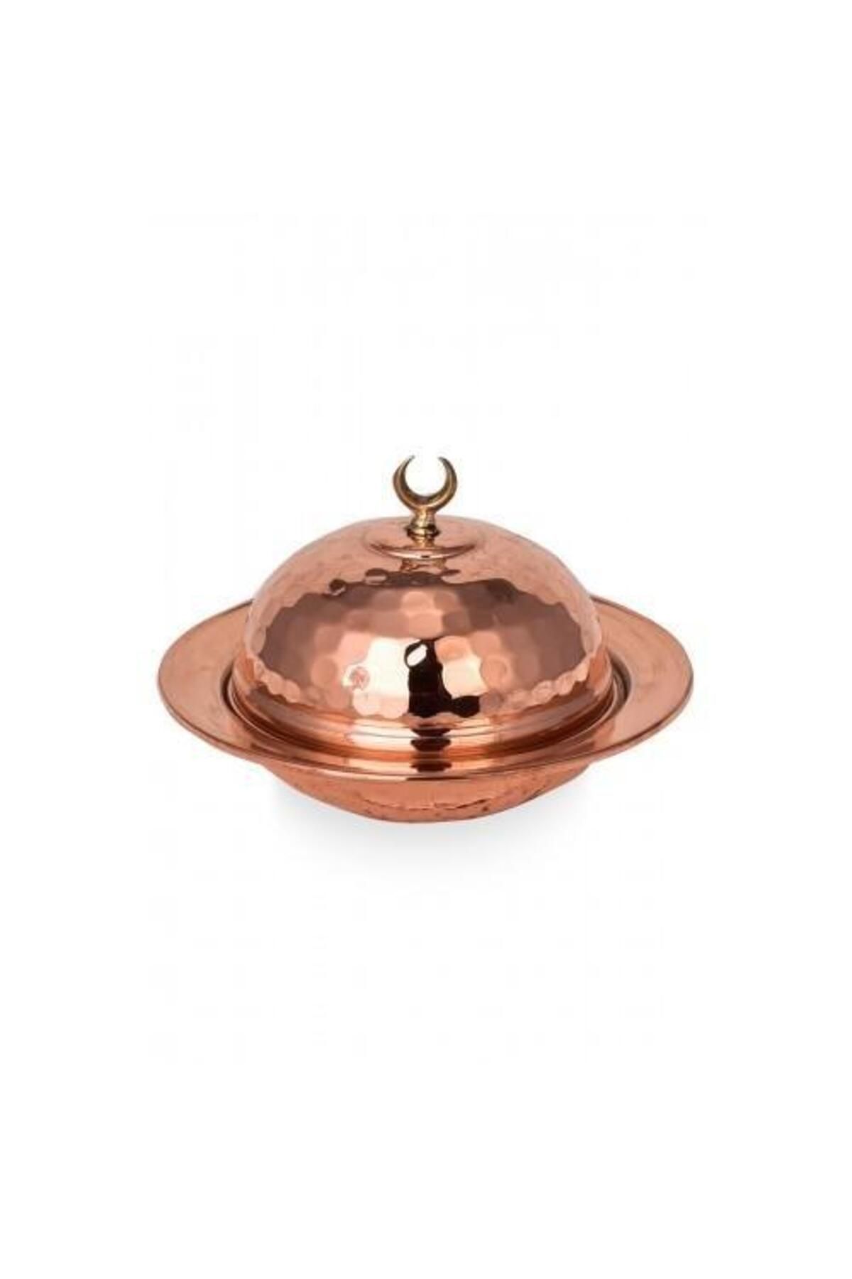 TURNA BAKIR Turna Copper Saka Круглая чаша рахат-лукум 11 см, ручная ковка, красная Turna5809-1 P609S5392