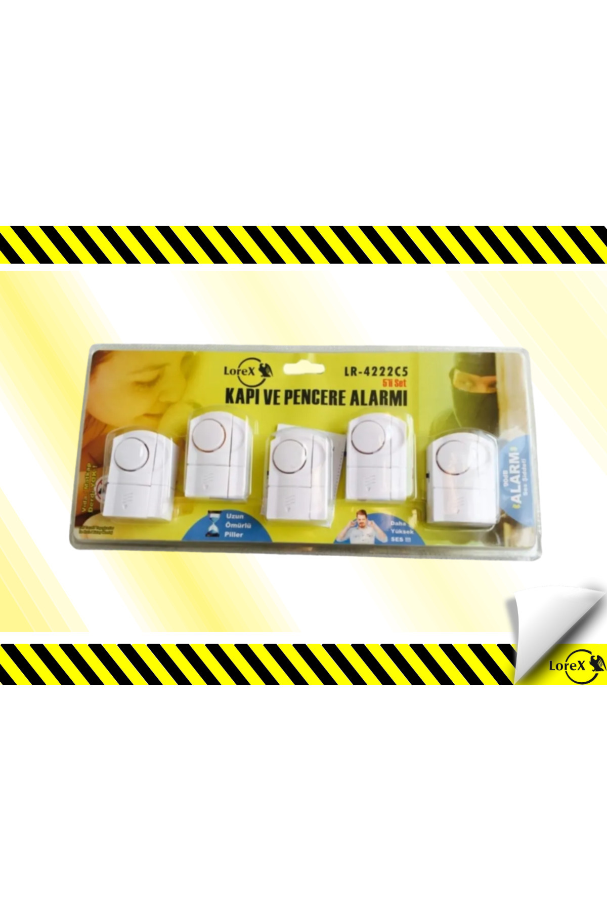 LOREX Kapı Pancere Alarmı (5'li paket)