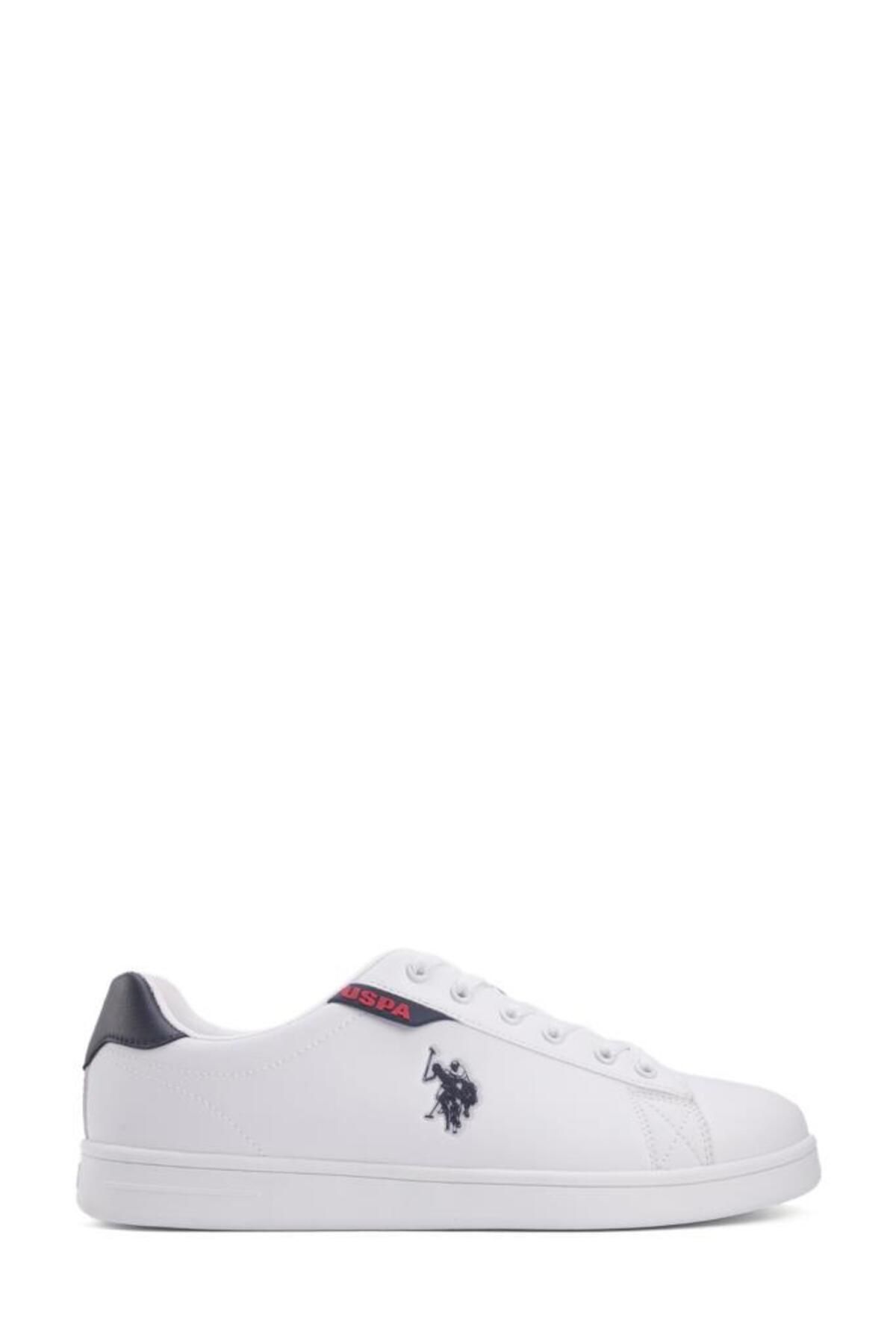 BASE. پولو اسن. کفش کتانی زنانه COSTA WMN 4FX سفید سرمه ای قرمز 36-40 U.S. Polo Assn.