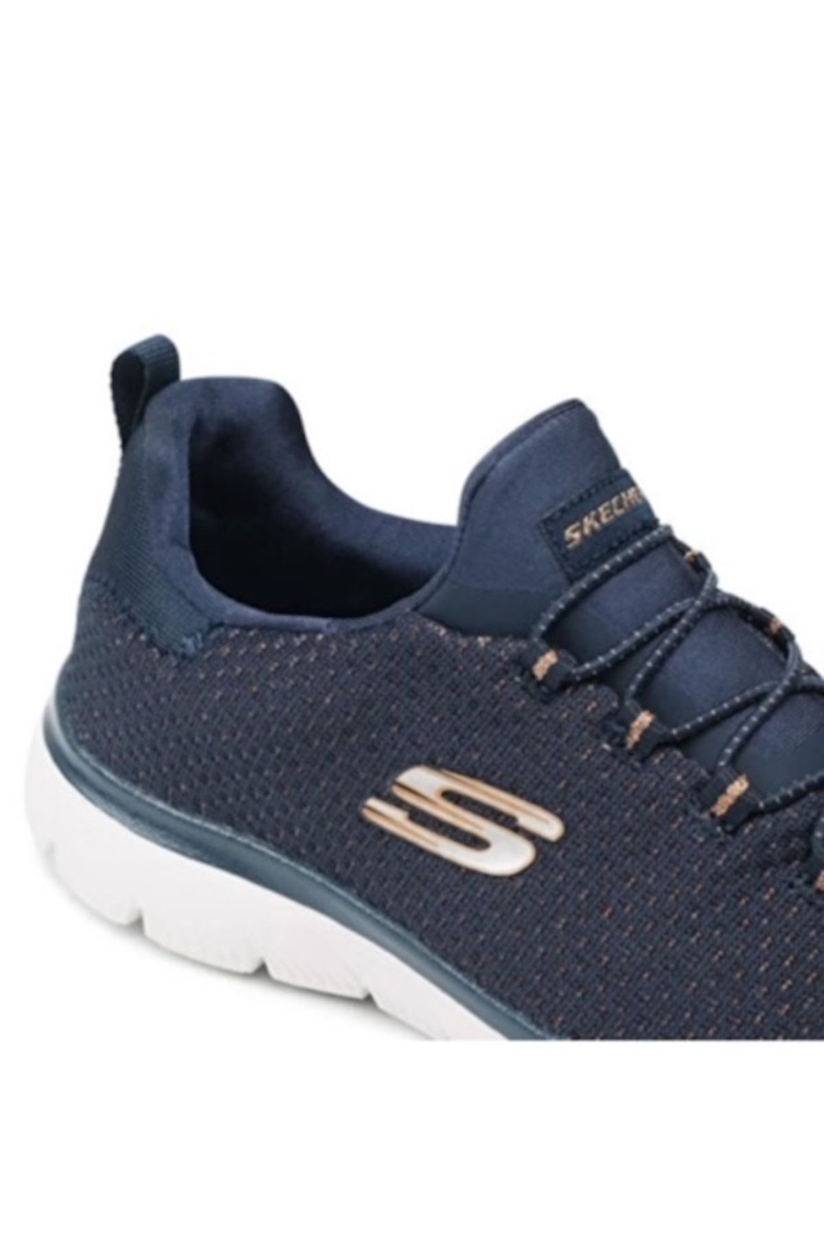 اسنیکر آبی زنانه SUMNITS BRIGHT BEZEL کفش ورزشیS 149204 NVGD Skechers