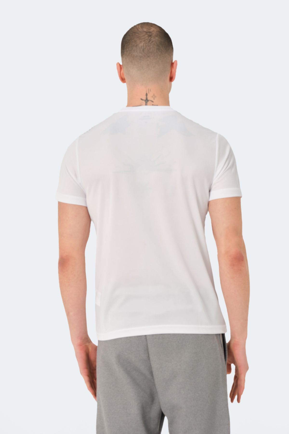 تیشرت مردانه قرمز سفید Slazenger