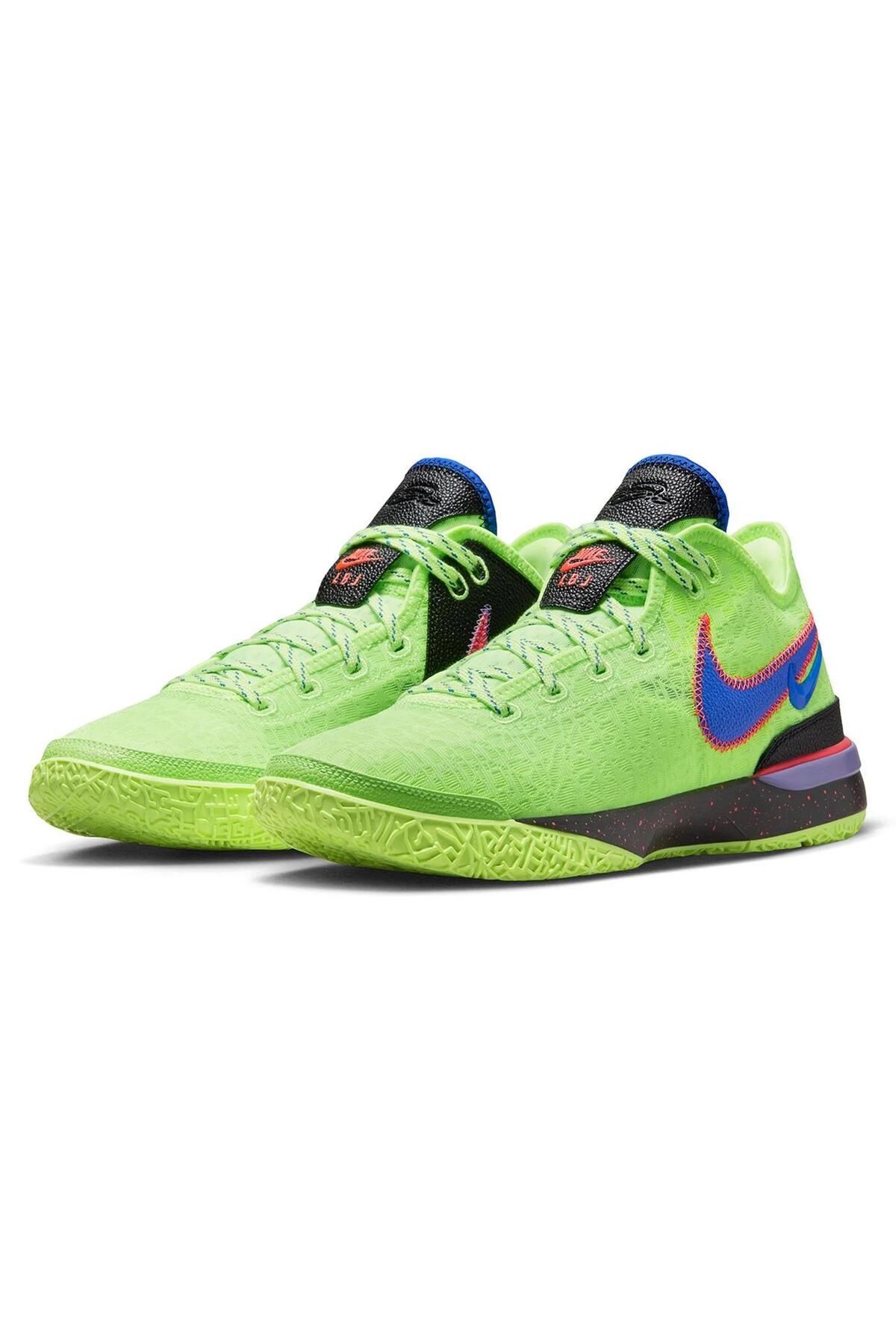 کفش بسکتبال سبز مردانه ZOOM AIR LEBRON JAMES NXXT GENE BASKETBALL DR8784 300 Nike
