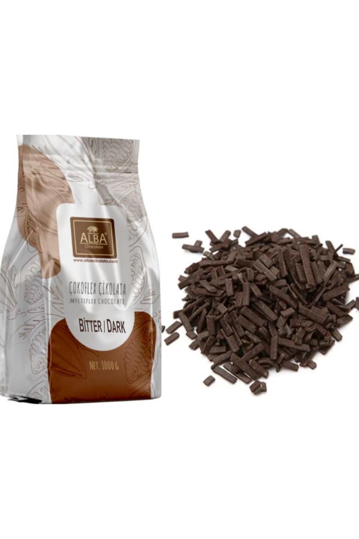 Alba Flex Çikolata Bitter 1kg
