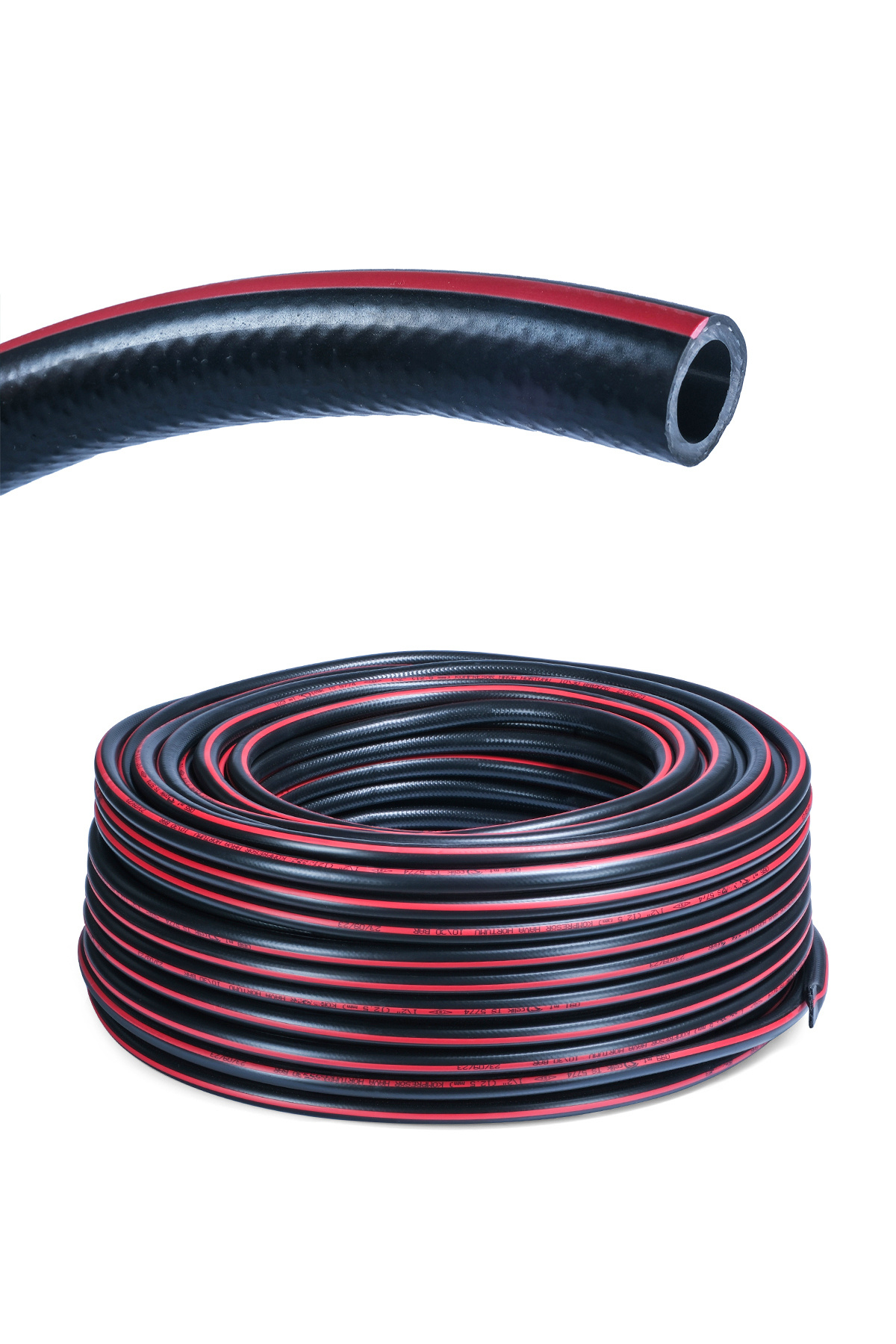 Çelik Termo Kompresör Su Hortumu 10- bar 1"  (İç Çap : 25 mm ) 50 metre