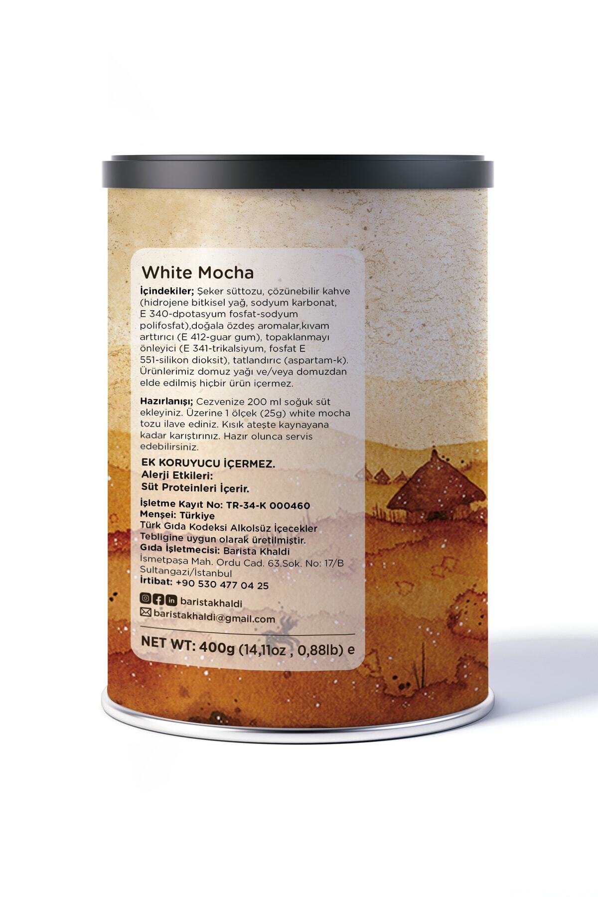 Barista Khaldi White Chocolate Mocha 400gr - Fiyatı, Yorumları