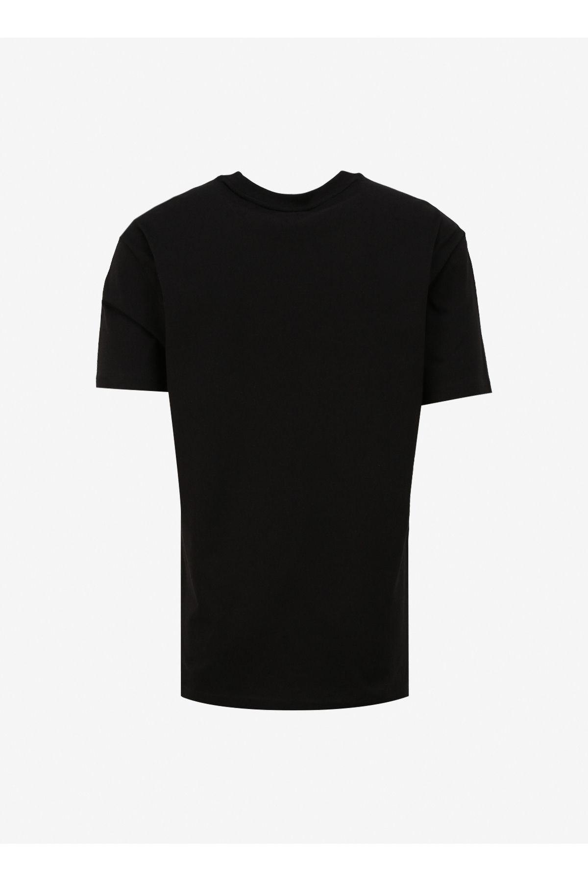 تی شرت مشکی مردانه سیاه طرح دار DM0DM18272BDS Tommy Jeans