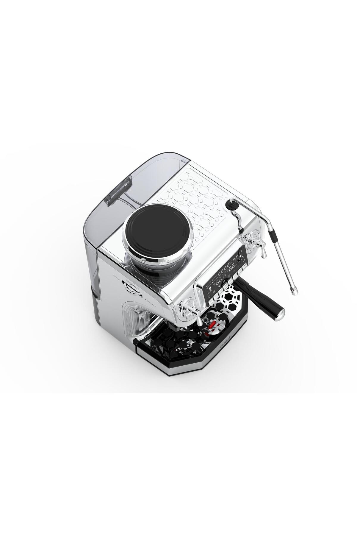 ST-530ED Espresso Kahve Makinesi, 1 Gruplu, Öğütücülü, Dijital 6