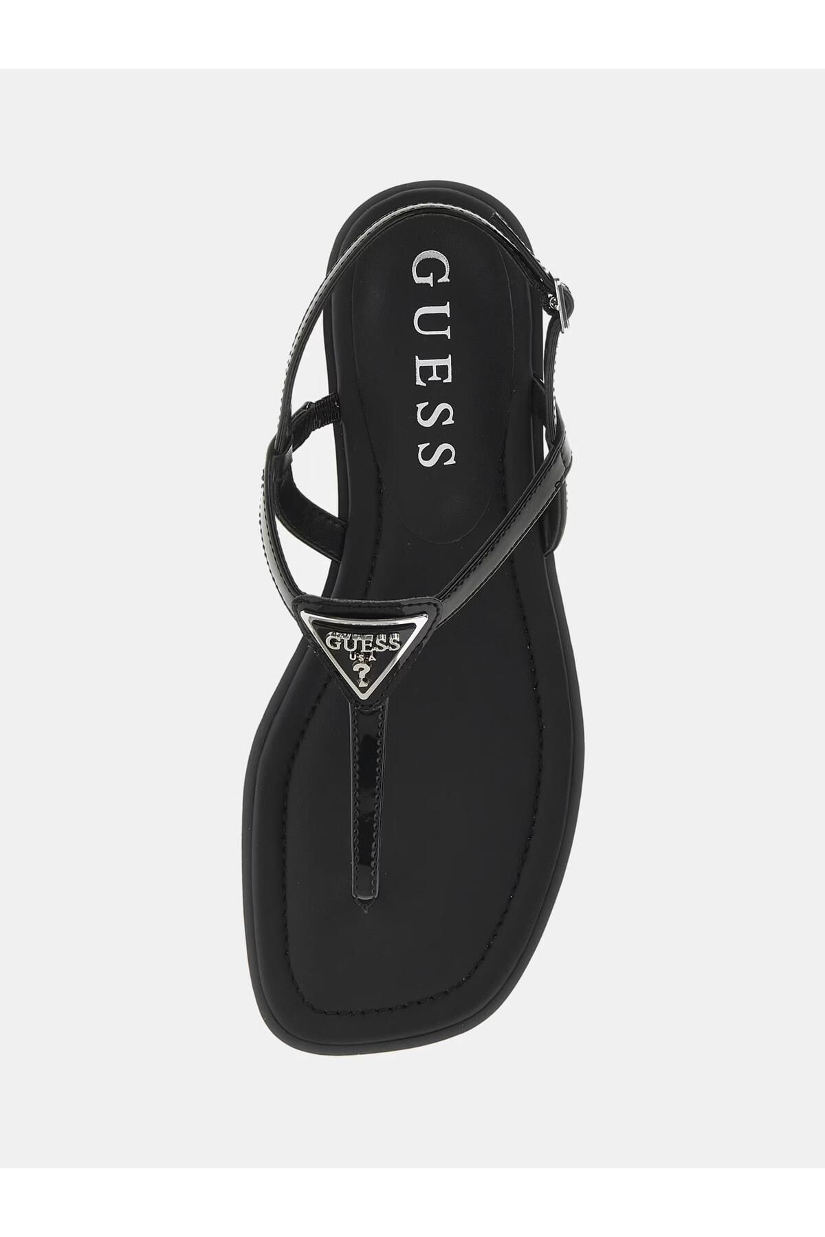 صندل سیاه زنانه ساندالت flgraypaf21 اورجینال Guess