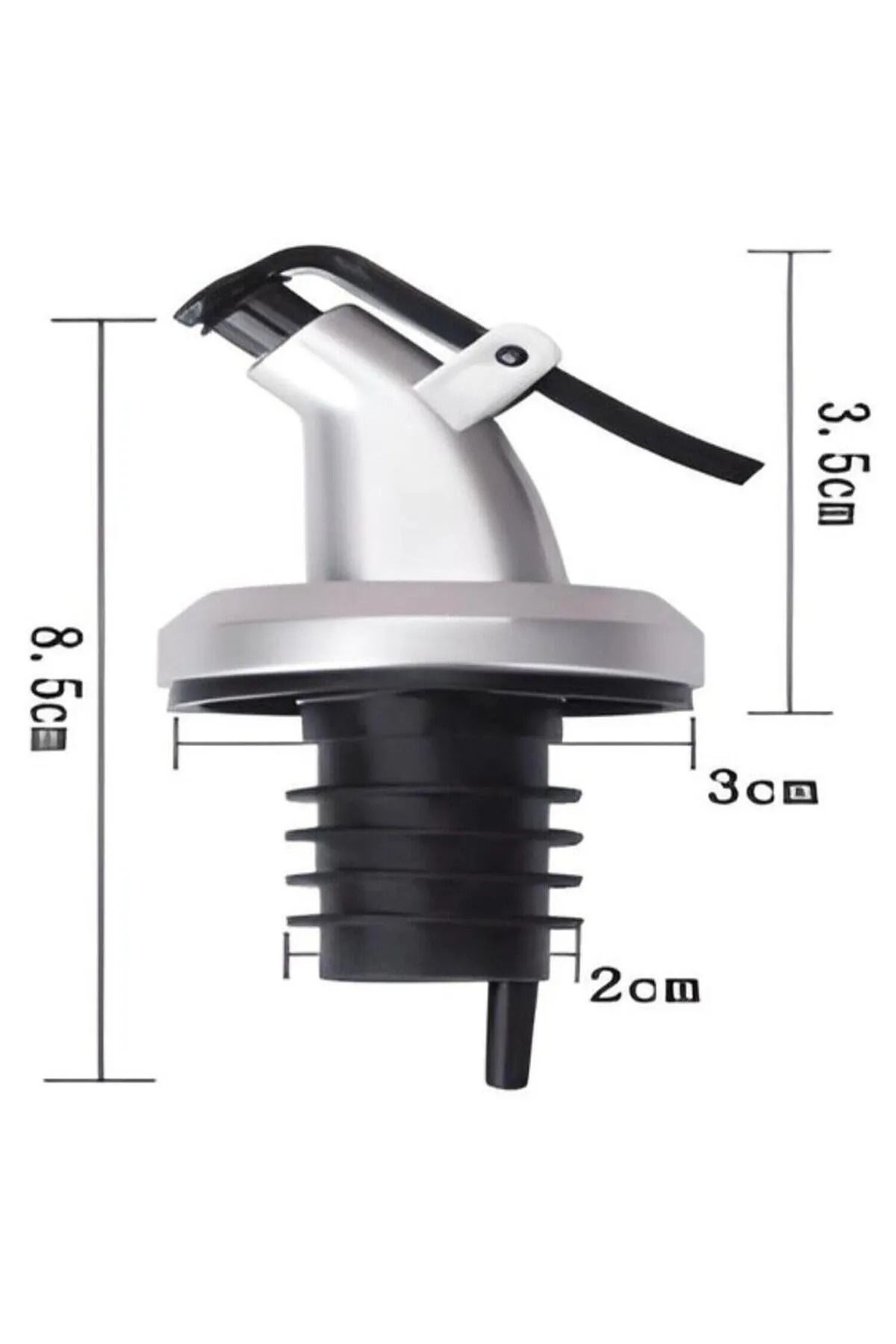 TİNEKE-Bottle Head Service Oil Pot Apparatus| Oil Pot Bottle Tip Service Apparatus Sauce Bottle Apparatus 5 Pieces 7