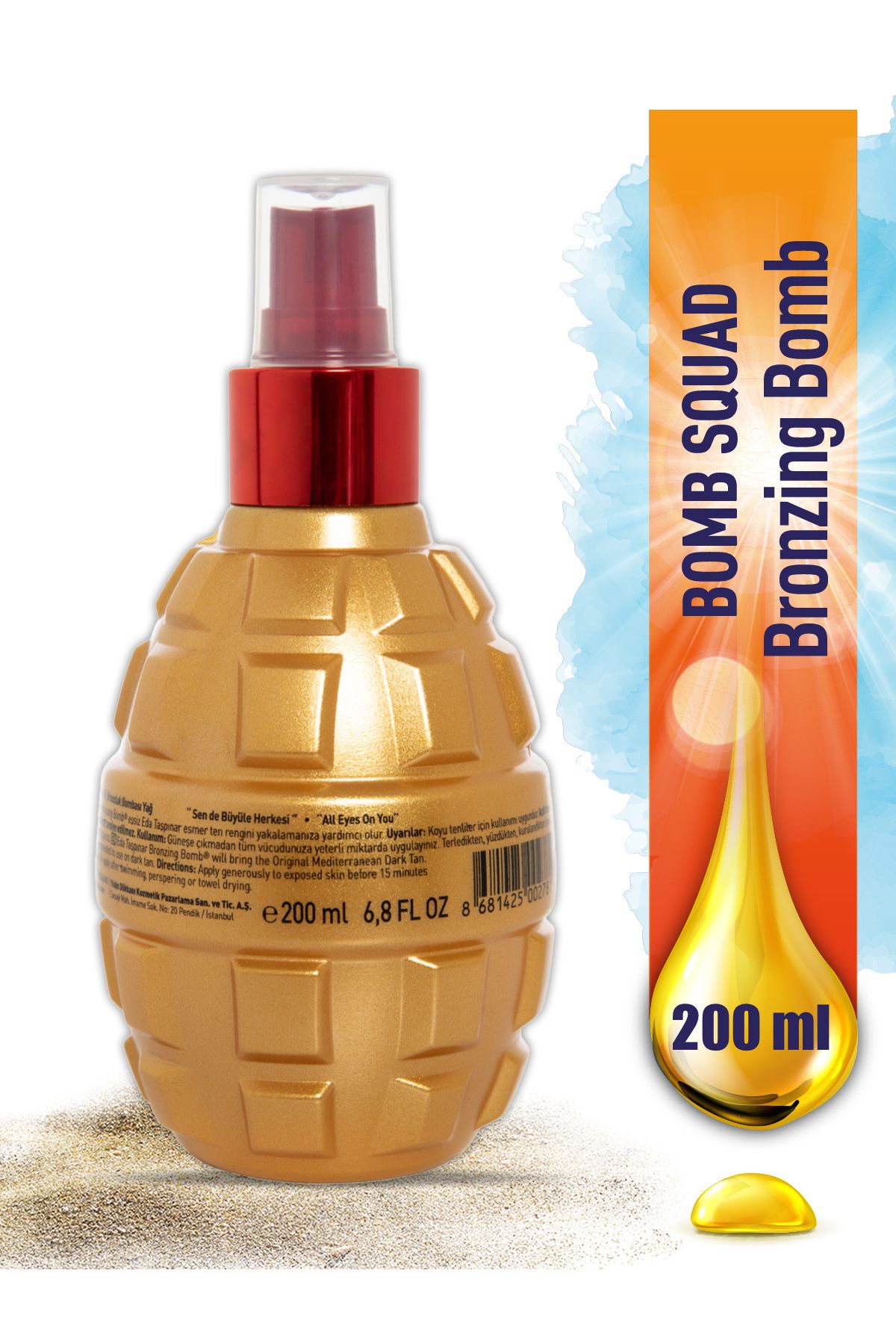 ست Perfect Tan No.14 Bomb+Spf0+FaceK (EGX18-EGX03-EGX94) Eda Taşpınar