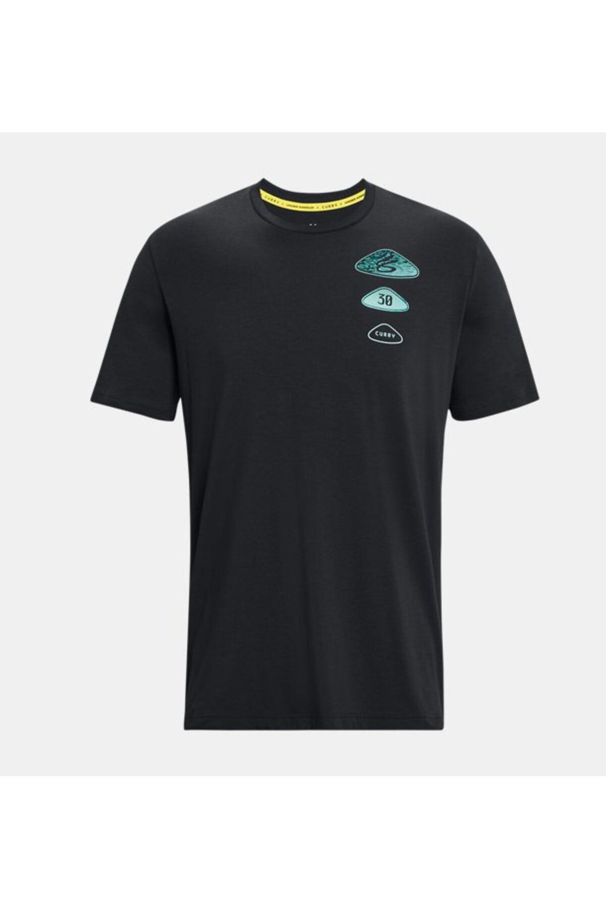 تی شرت مشکی مردانه آستین کوتاه مسابقات قهرمانی 1380362 001 Under Armour