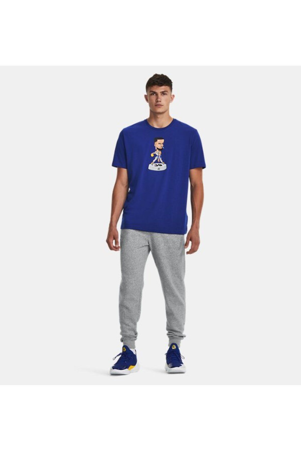 شلوار گرمکن ورزشی خاکستری مردانه خدمات چلپ چلوپ کاری شش 1380838 011 Under Armour