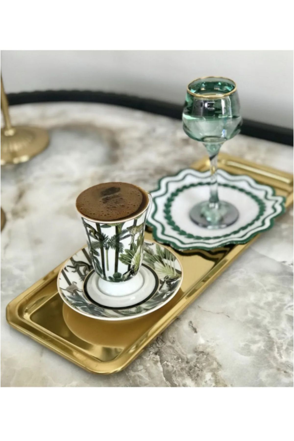 AHİR TİCARET-Rectangular Presentation Tray 13 Cm X 33 Cm 1 Piece 3