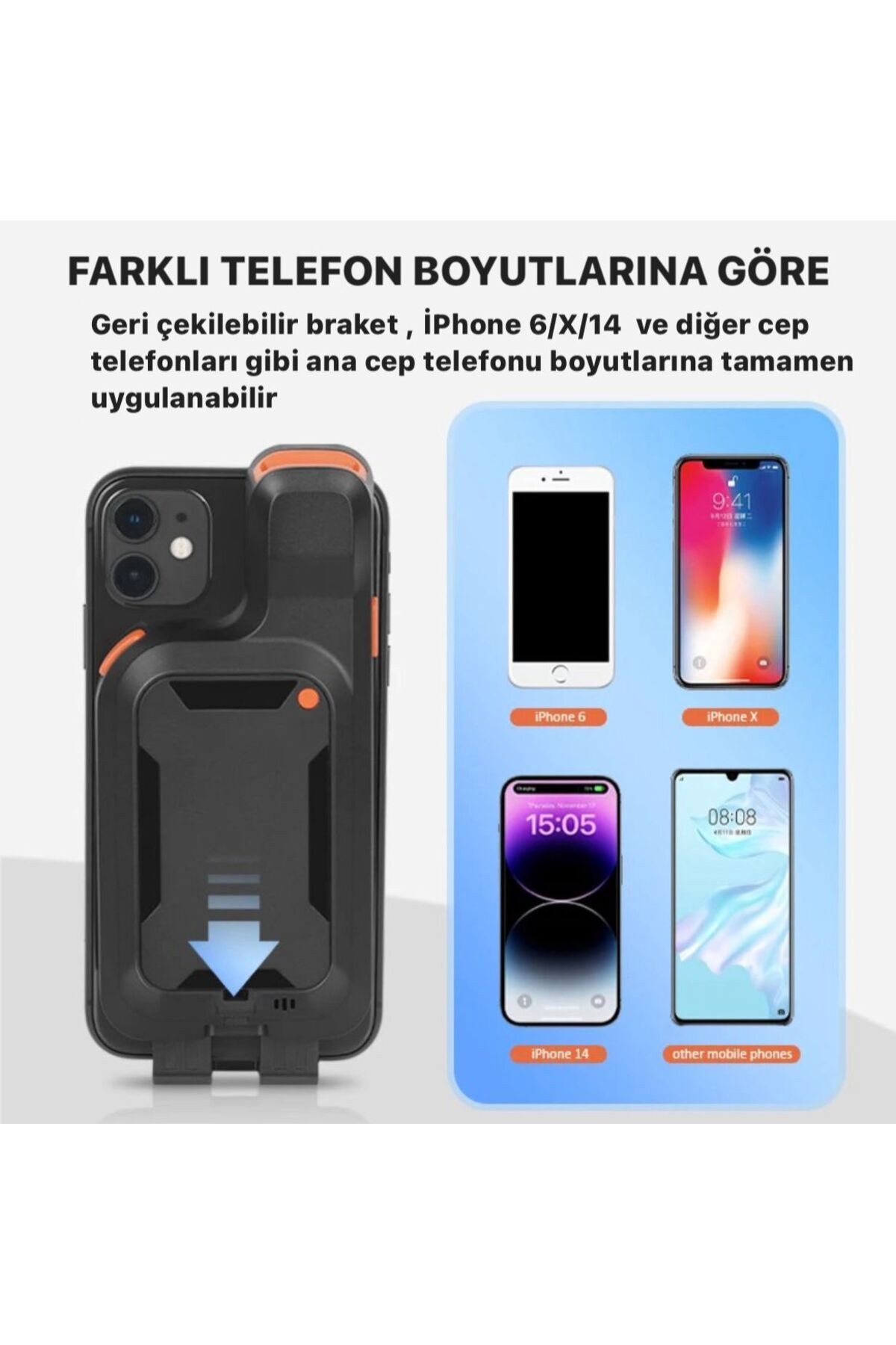 FOSILAVM-Bluetooth wireless 2D back clip scanner phone 1D/2D QR barcode reader mobile scan support 6