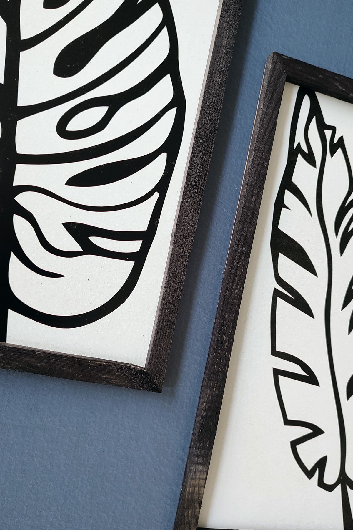 Yoko Home-Table Set - Palm Pattern 3 mm Uv Printed on Mdf 4