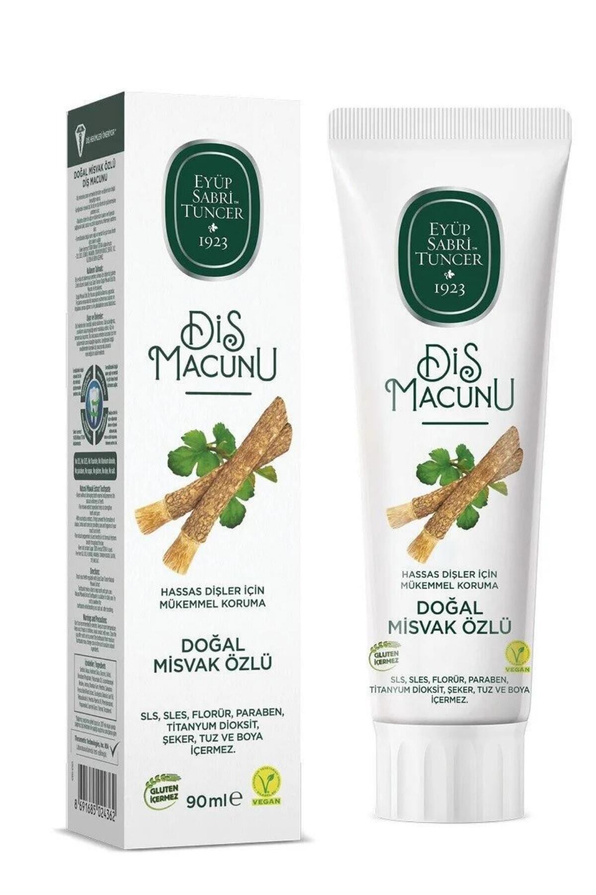 Eyüp Sabri Tuncer-Toothpaste with Miswak Extract 90 ml X 4 Pieces 2