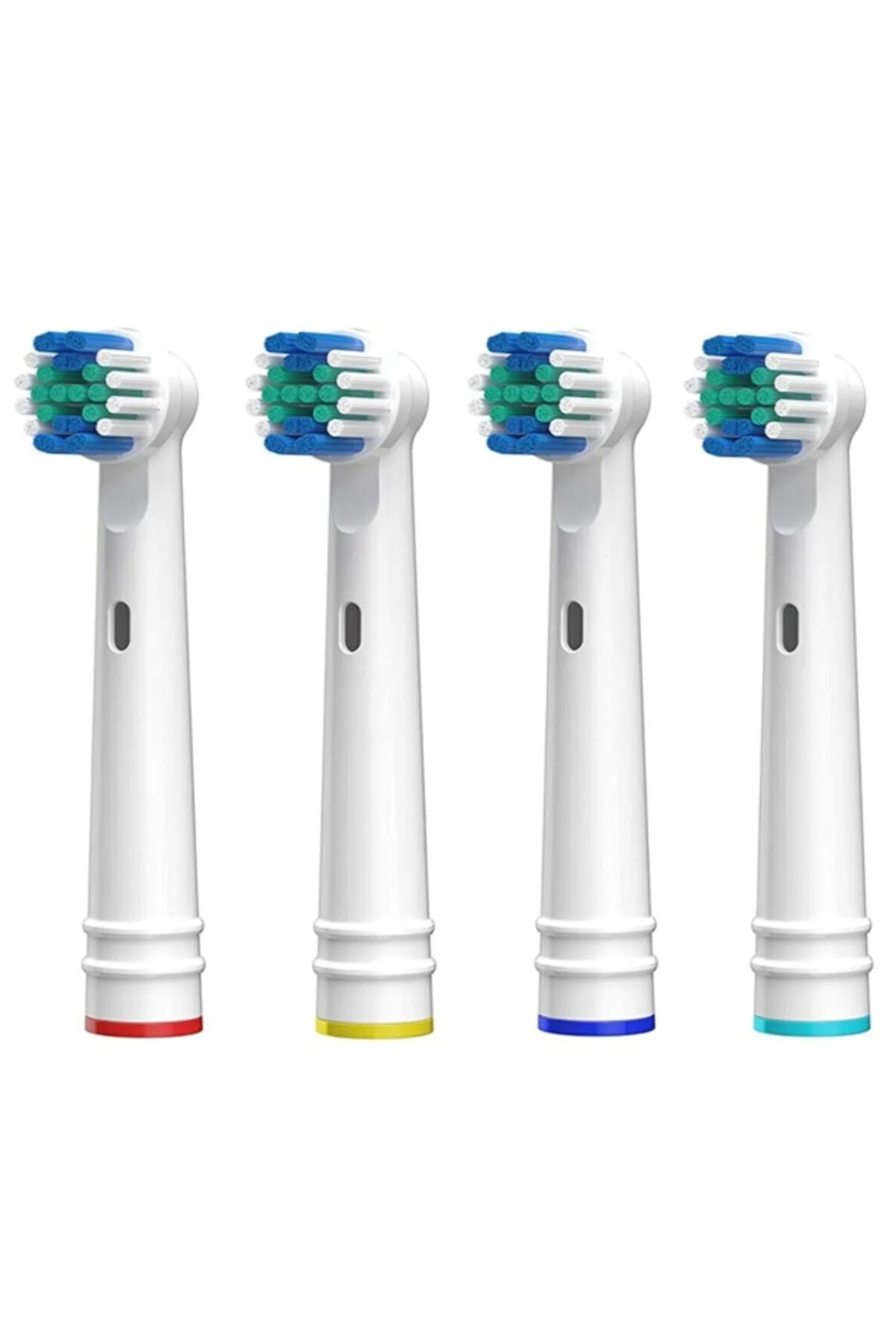 Emino Şarjlı Diş Fırçası Oral B Uyumlu Braun Elektrikli Diş Fırçası Ve Şarjlı Diş Fırçası 4 Adet Başlığı