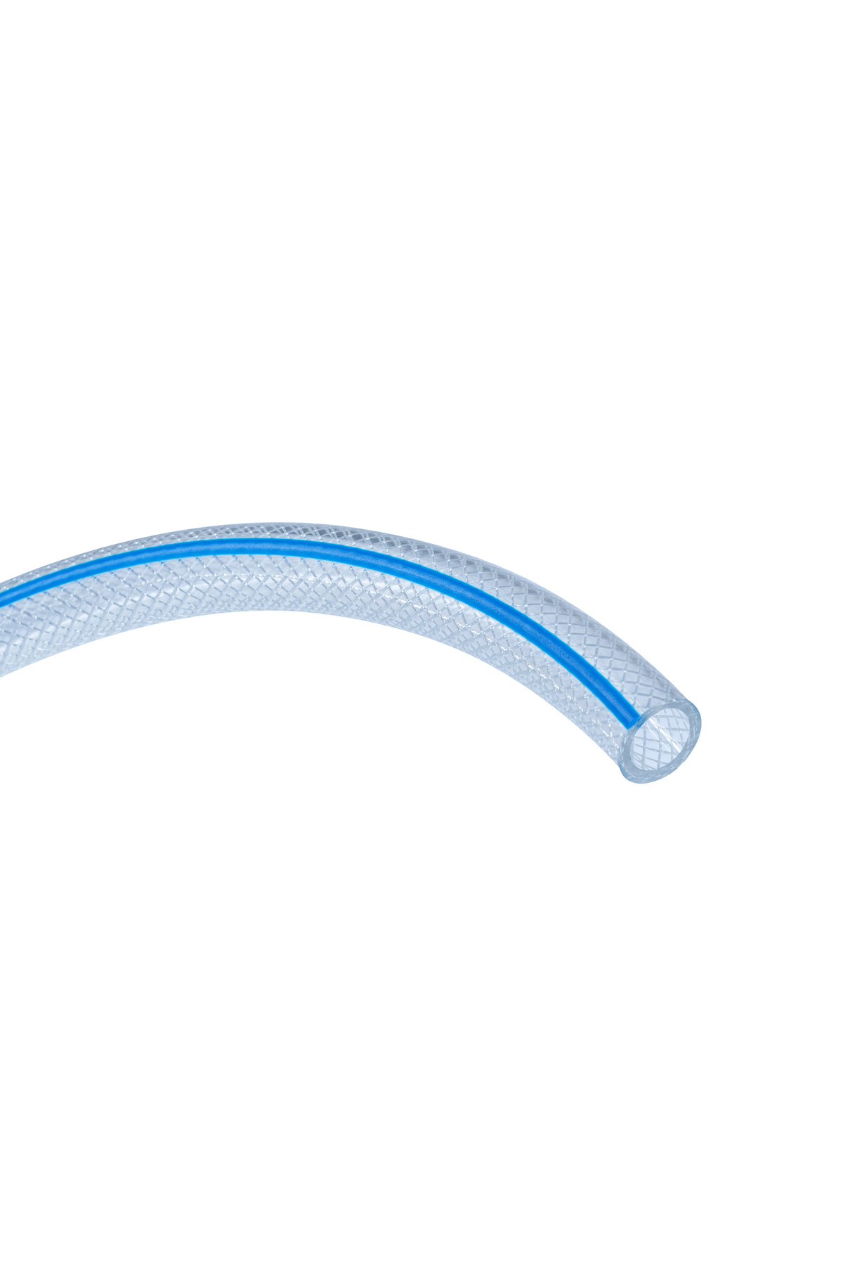 Süper Mavi PVC Şeffaf Örgülü 15 Metre  1/2 (12.5 mm) 15 metre 2,25 kg 5