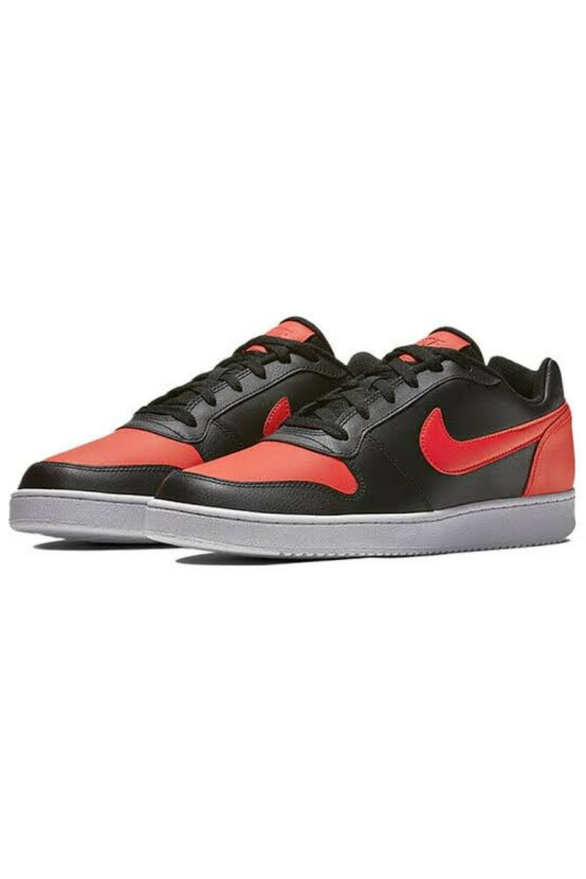 Nike ebernon black red deals