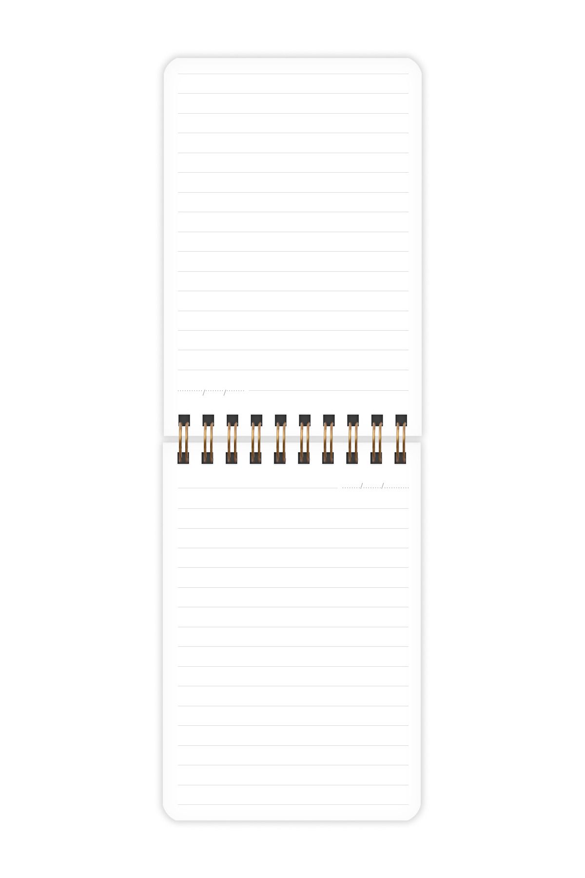 Matt Notebook-6-Piece Pocket Notebook Memo Pad Set Fruits 6