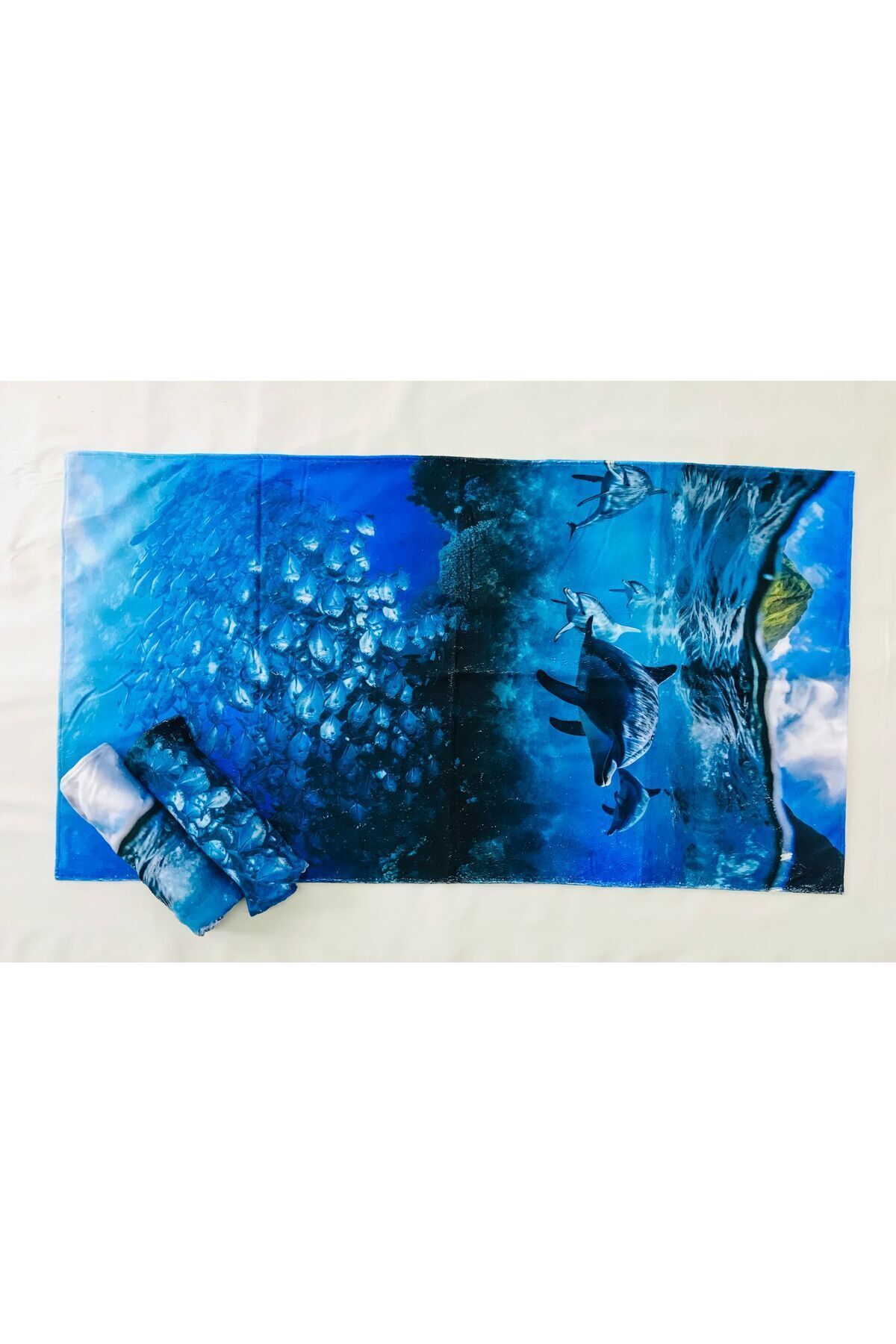 Asyabayrak-CODE:02 Printed Beach Towel 1