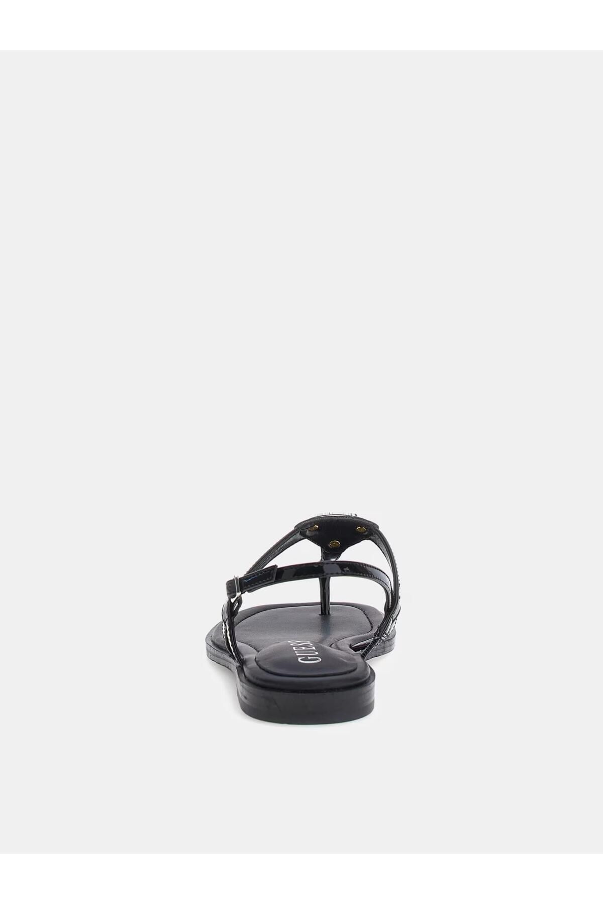 صندل سیاه زنانه ساندالت flgraypaf21 اورجینال Guess