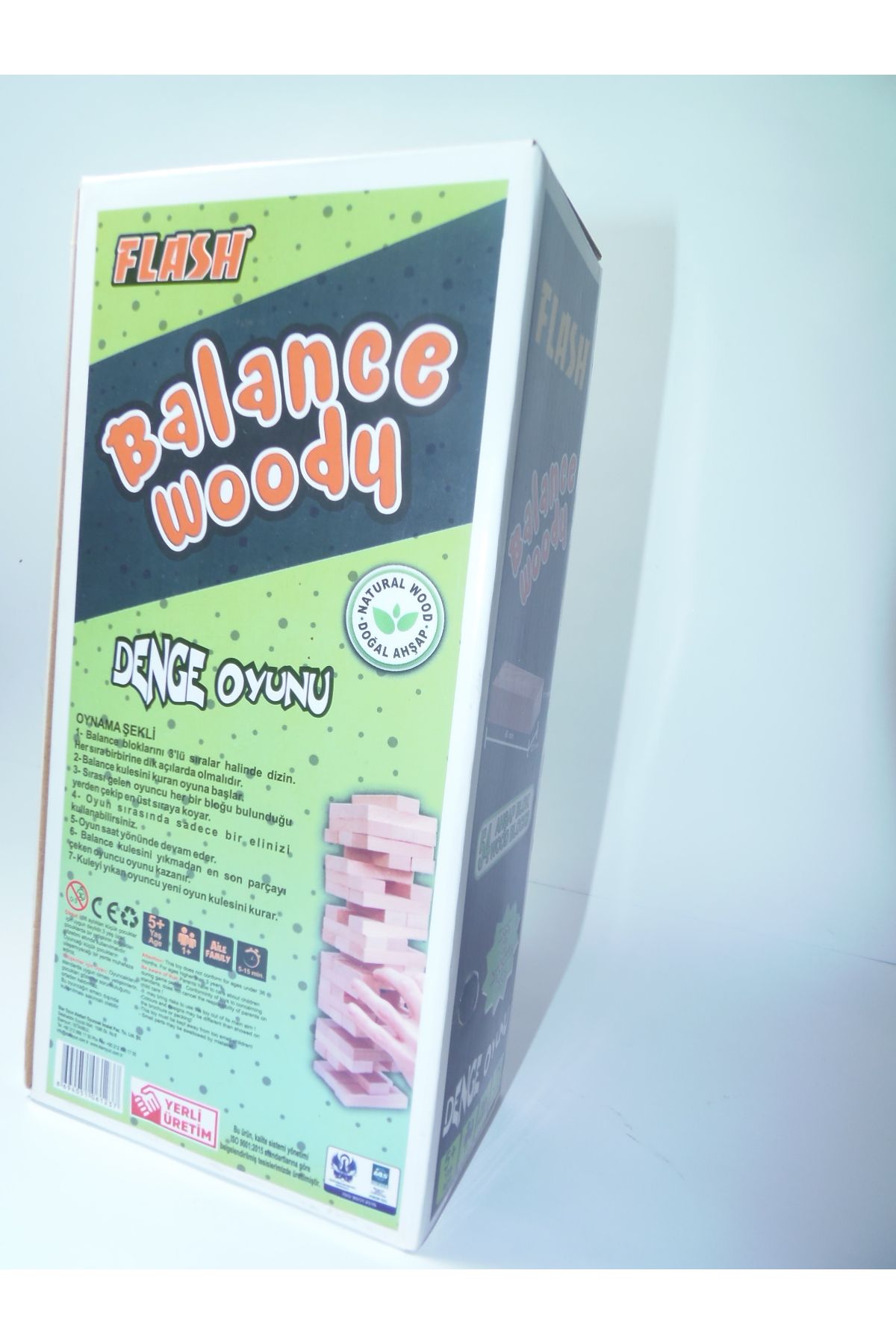 BENKO-FLASH BALANCE GAME JENGA 54 PIECES 2