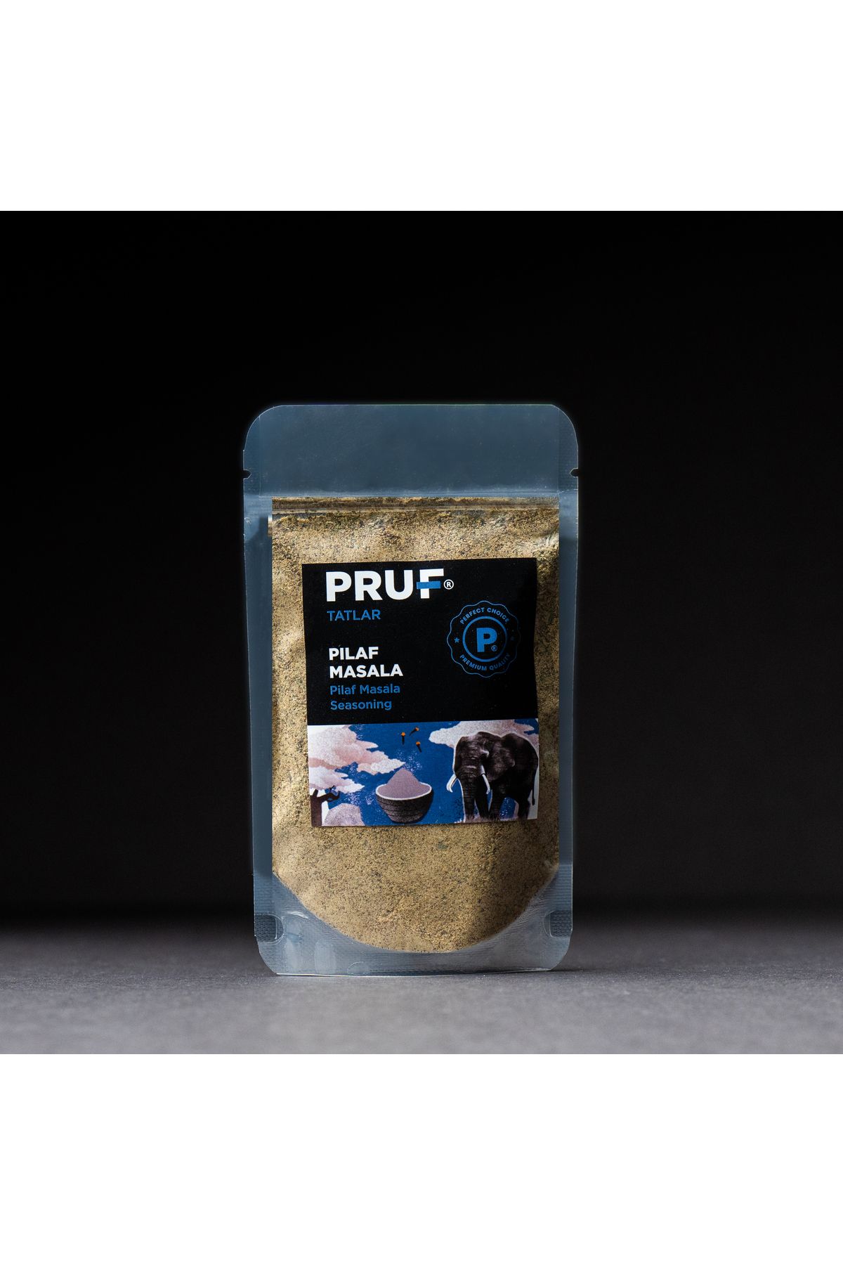 PRUF Pilaf Masala Hint Çeşnisi Eko Paket 45 gr.