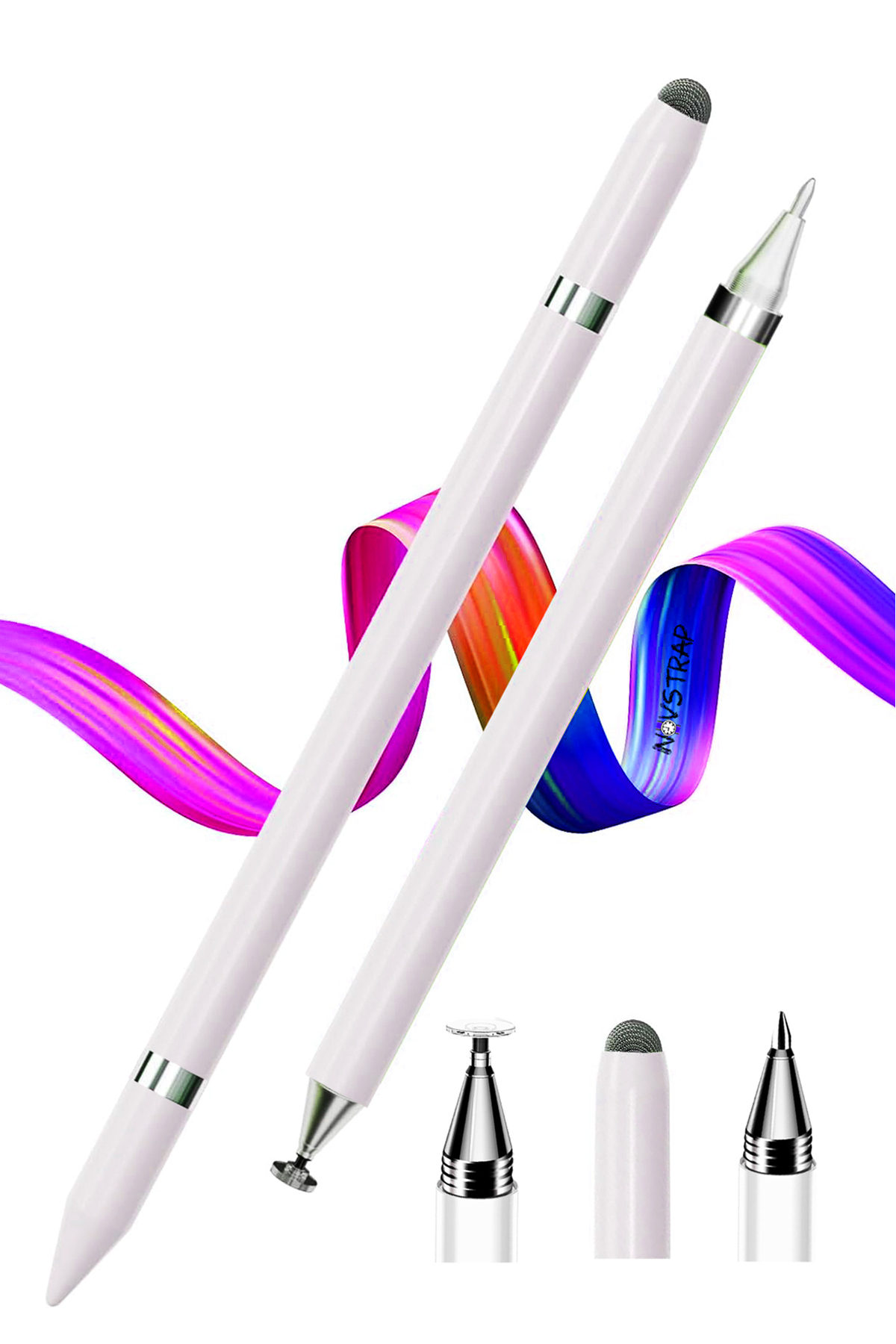 Apple İle Uyumlu iPad Air 4 iPad Air 5 Nesil 10.9 İnc 3in1 Stylus Dokunmatik Tablet Kalemi