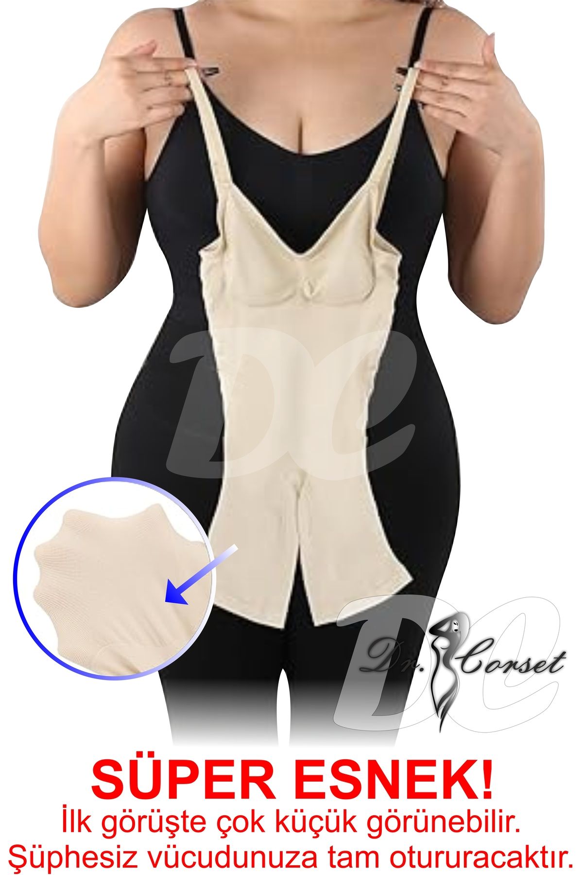 DC-Seamless Enhancing thinning Corset Tightening Corset Full body corset with adjustable straps 2