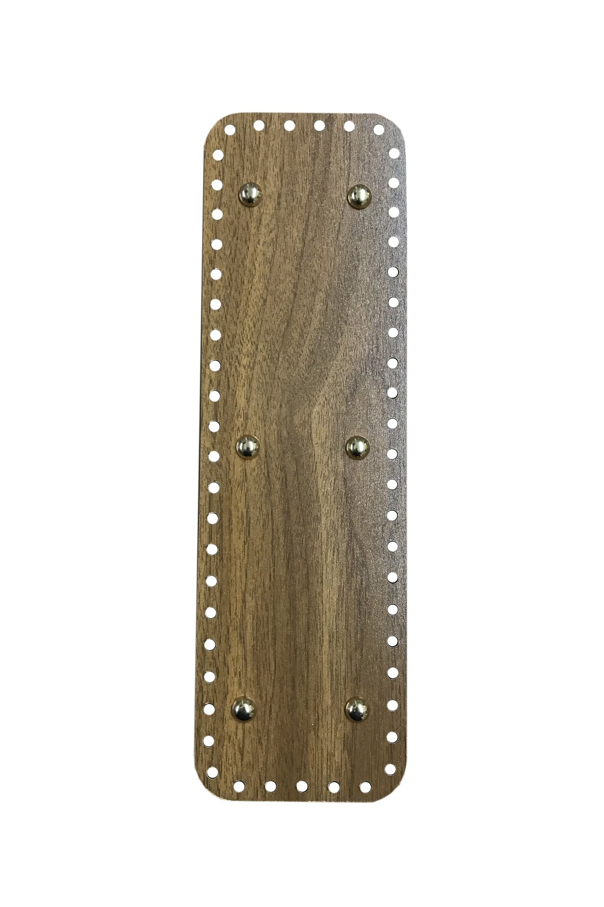 aladepo Ahşap Çanta Tabanı Ceviz Renk 33x10 cm