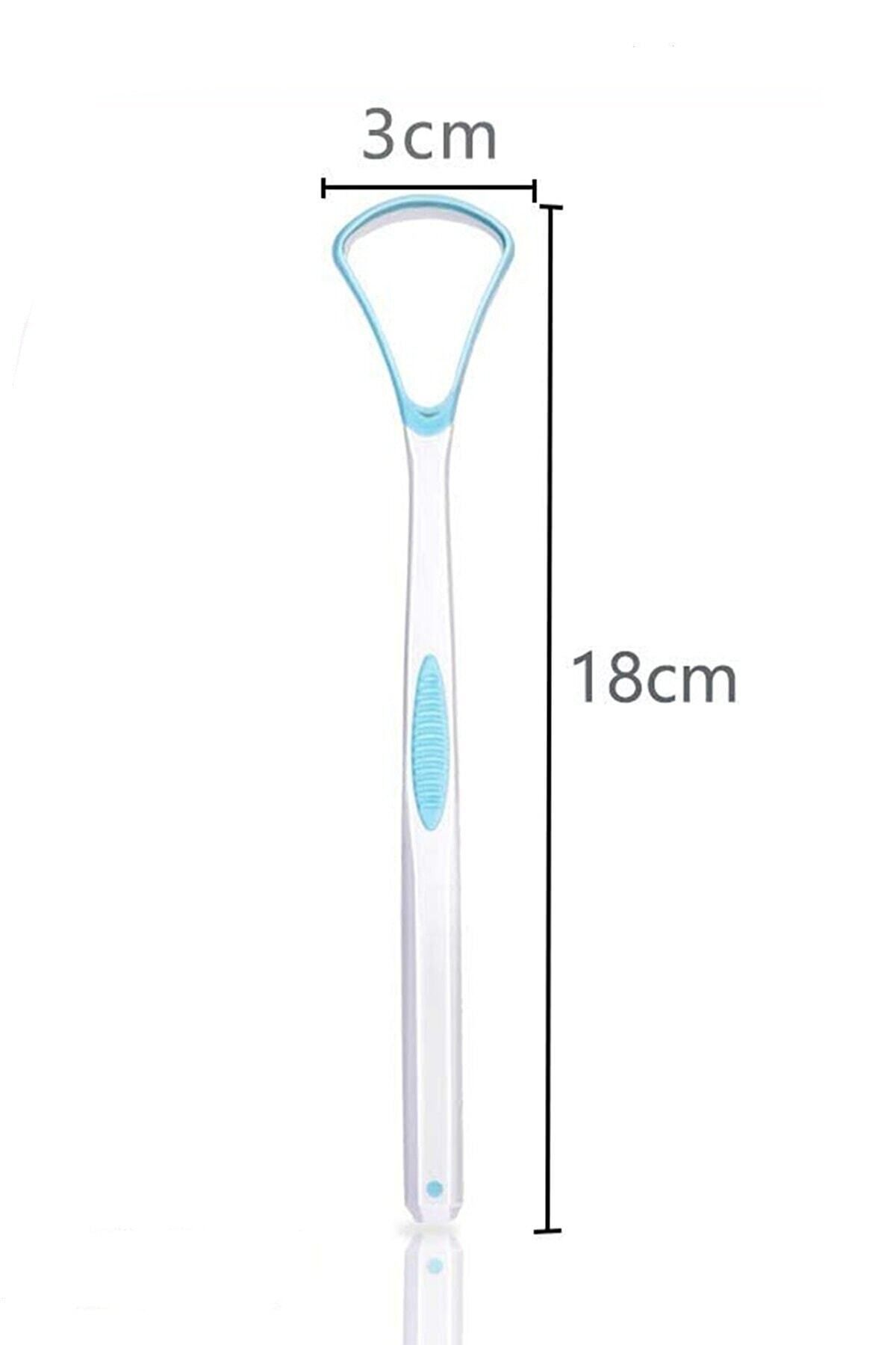 obrigado-Tongue Scraping Cleaner 1 Piece Plastic Anti-Odor Tongue Cleaning Apparatus Scraper Scraper 5
